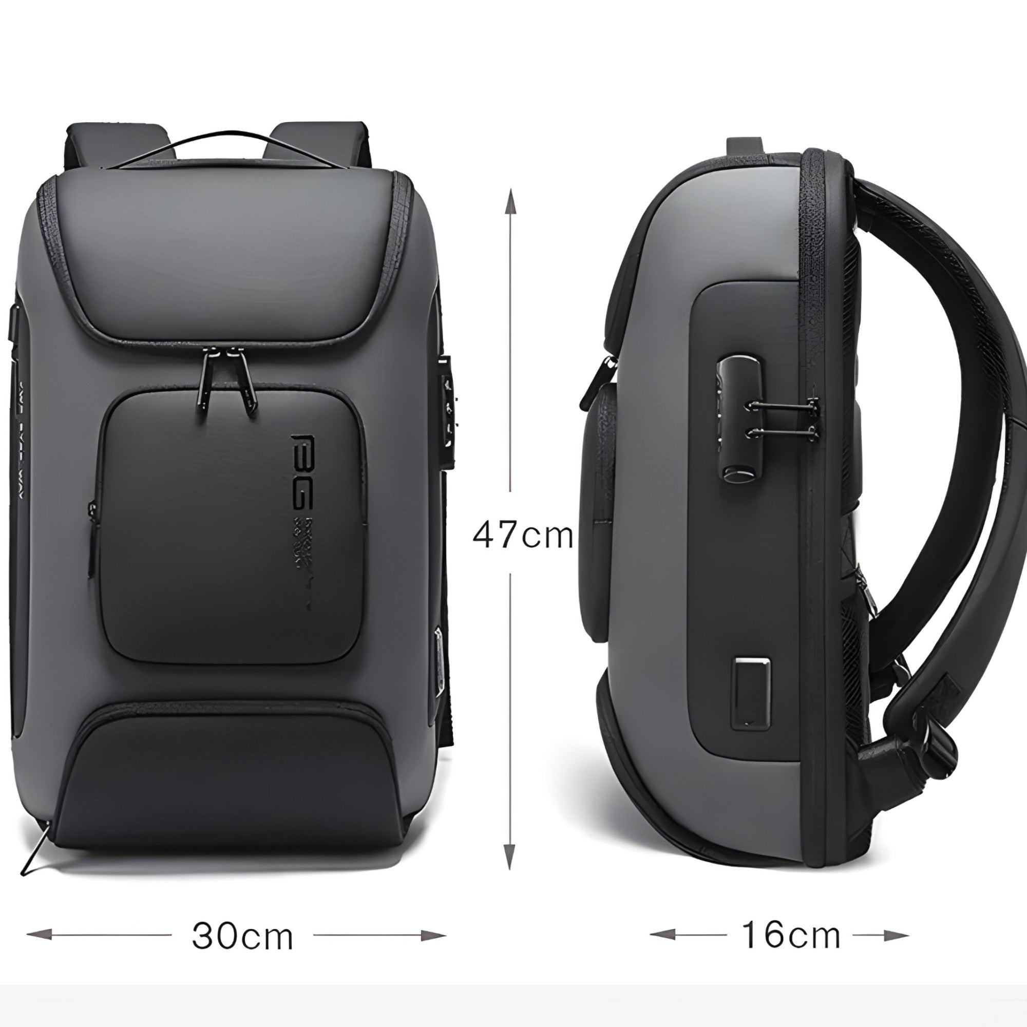 Zaino resistente all’acqua con porta USB Uomo - - acqua Backpacks bags porta resistente uomo zaino zaino resistente - Concept Palermo
