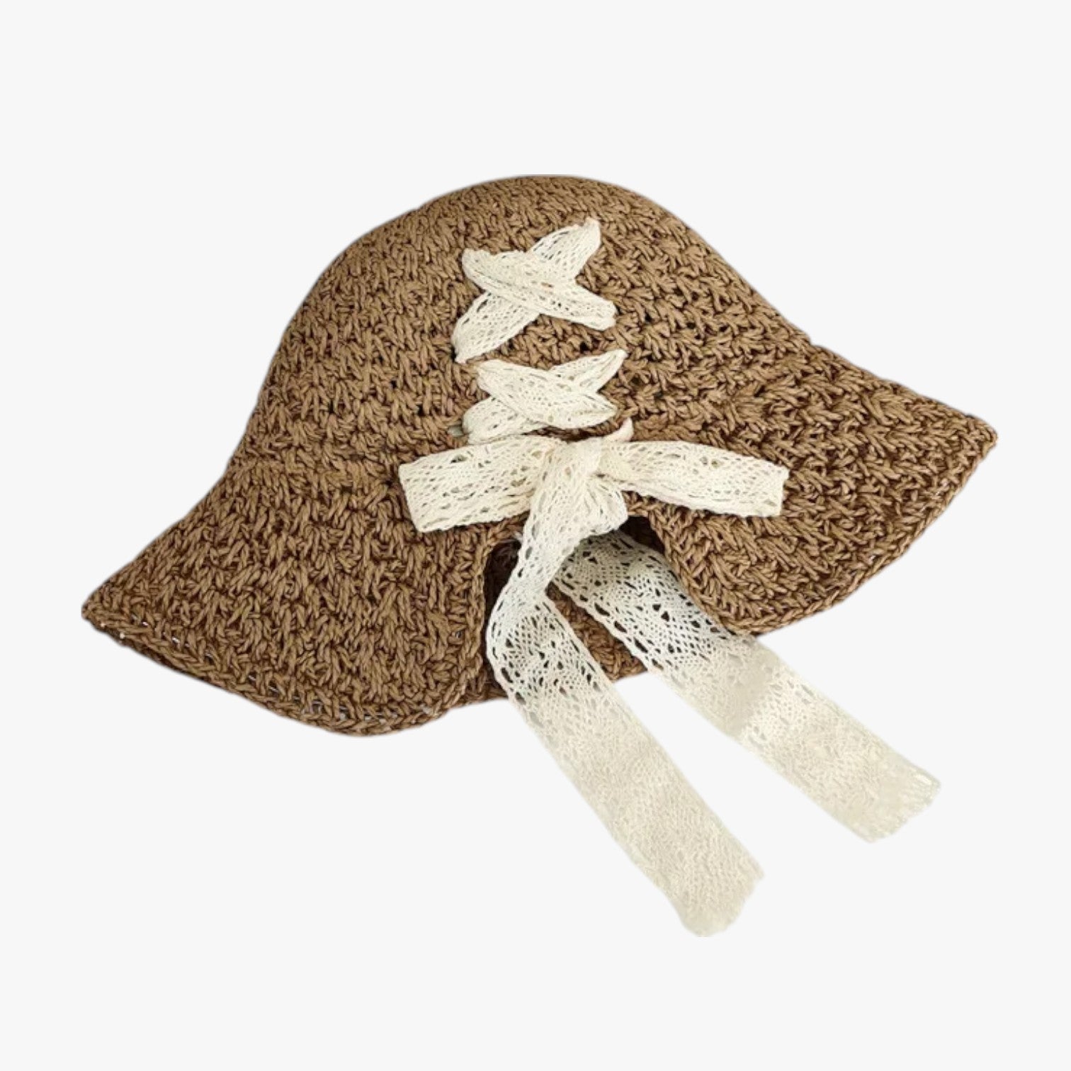 Cappello da Spiaggia UV con Foro per Codino - - cappello cappello spiaggia codino foro hat Hat for girls spiaggia summer hat sun hat Sun Hats women hat women's hat - Concept Palermo