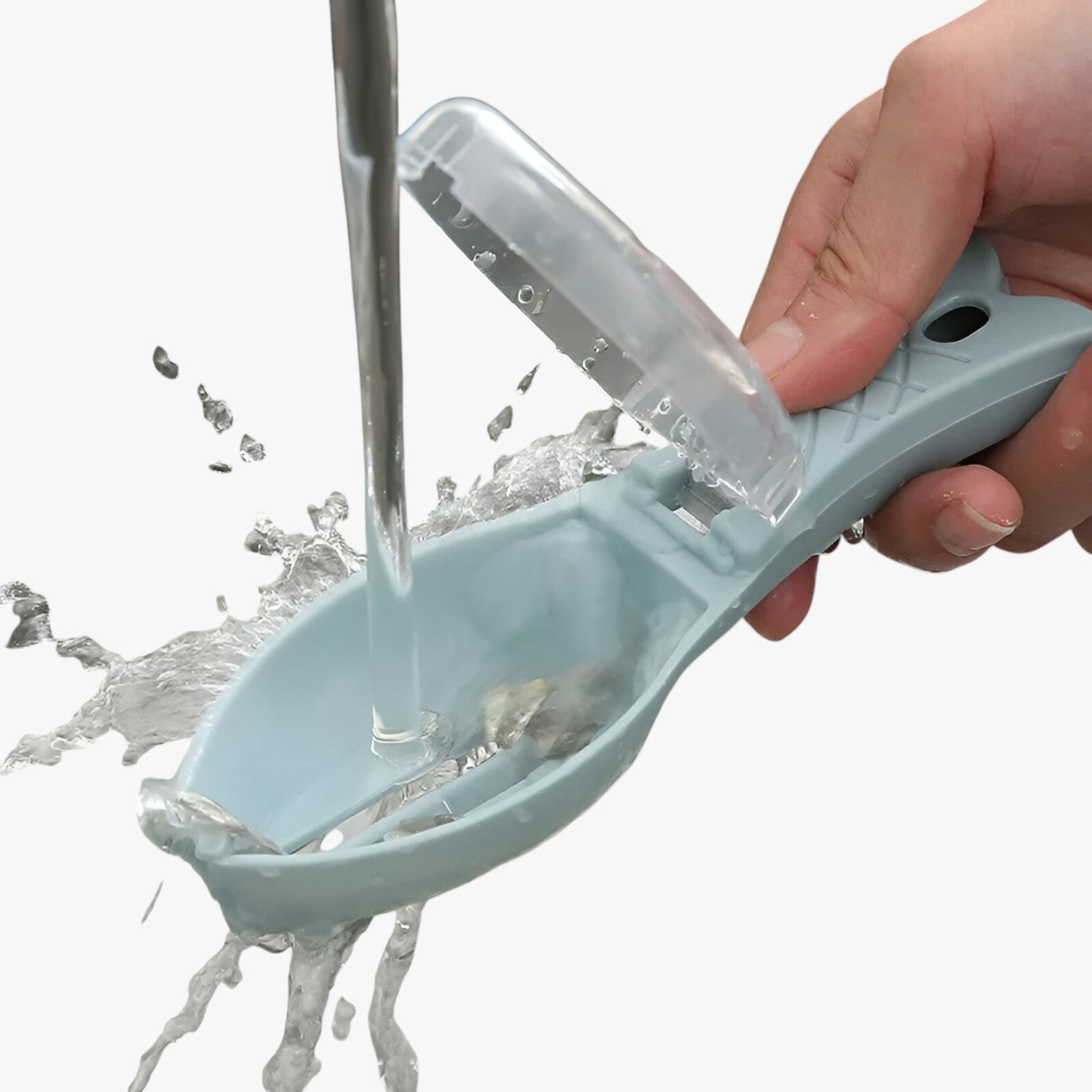 Pulitore per vetri con coperchio Svelt e senza schizzi per ciotole e raschiature - - ciotole coperchio cucina kitchen & dining pulitore pulitore vetri raschiature schizzi svelt - Concept Palermo