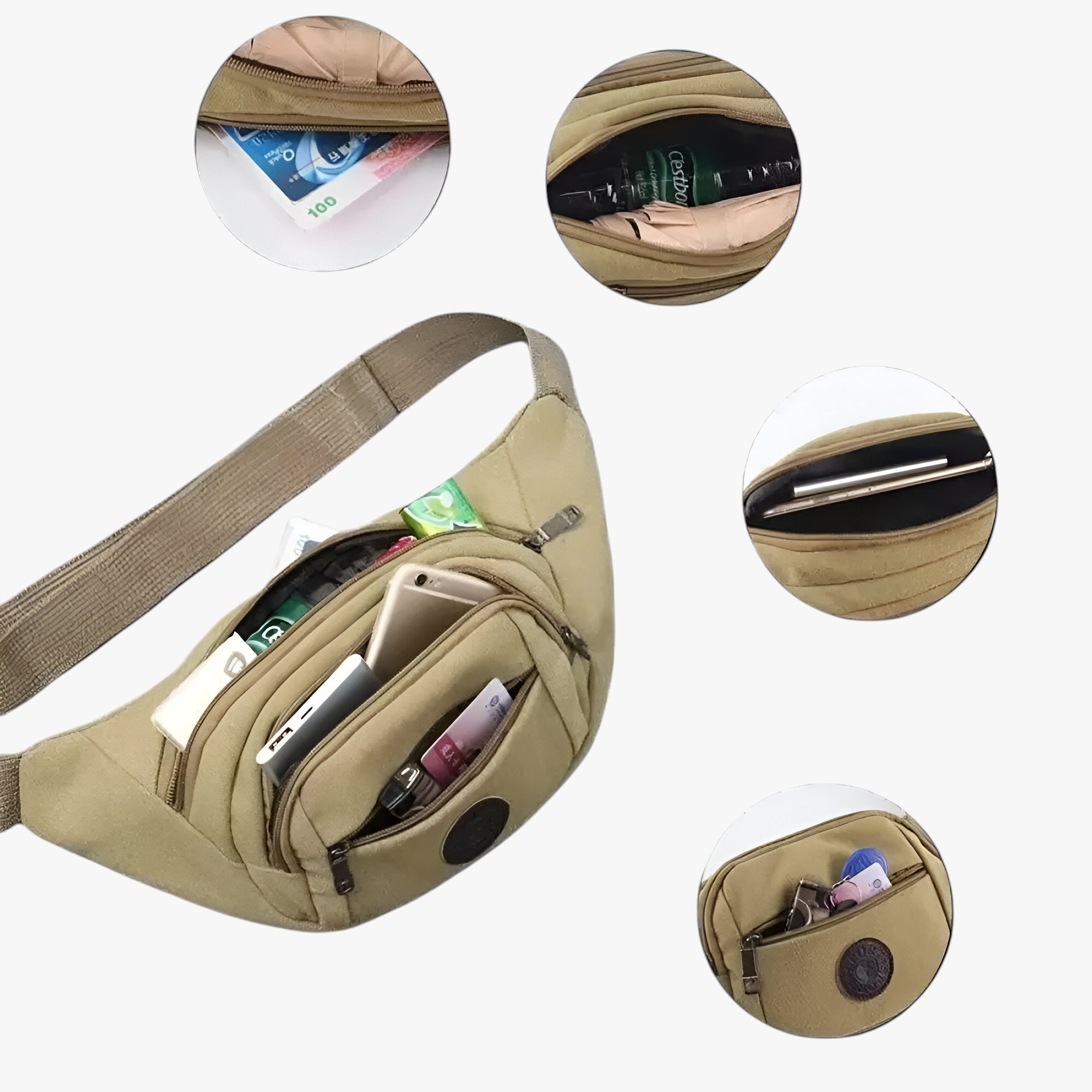Marsupio leggero impermeabile per esterni Uomo - - adrian | marsupio leggero impermeabile per esterni - €25 Bags bags for men Crossbody Bags esterni impermeabile leggero marsupio marsupio leggero Shoulder & Crossbody Bags uomo - Concept Palermo