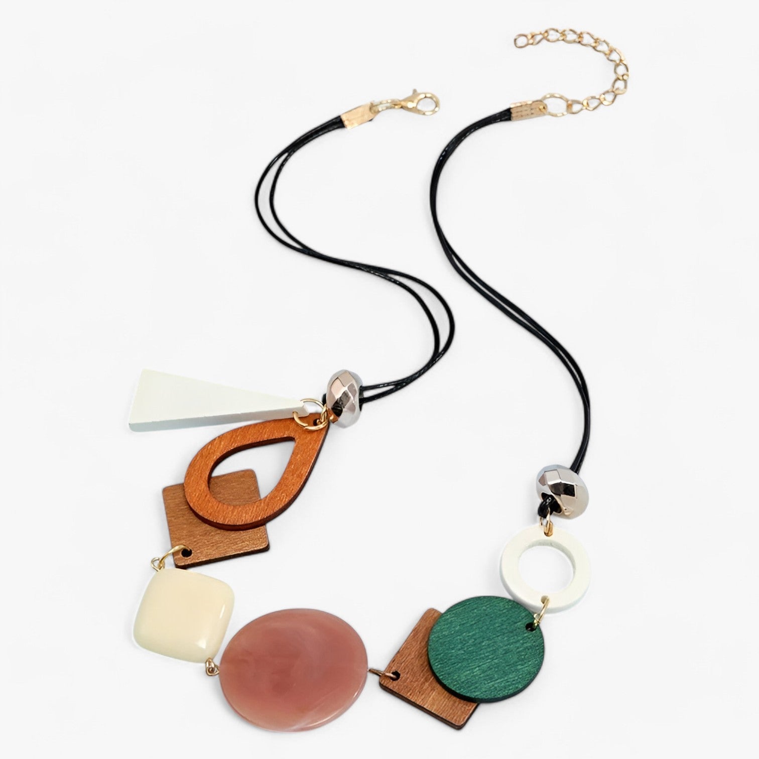 Collana con pendente geometrico vintage - Eleganza etnica fatta a mano Lana - - collana collana pendente eleganza etnica fatta geometrico Gift Gifts for women jewelry lana necklace for men NECKLACES - Concept Palermo