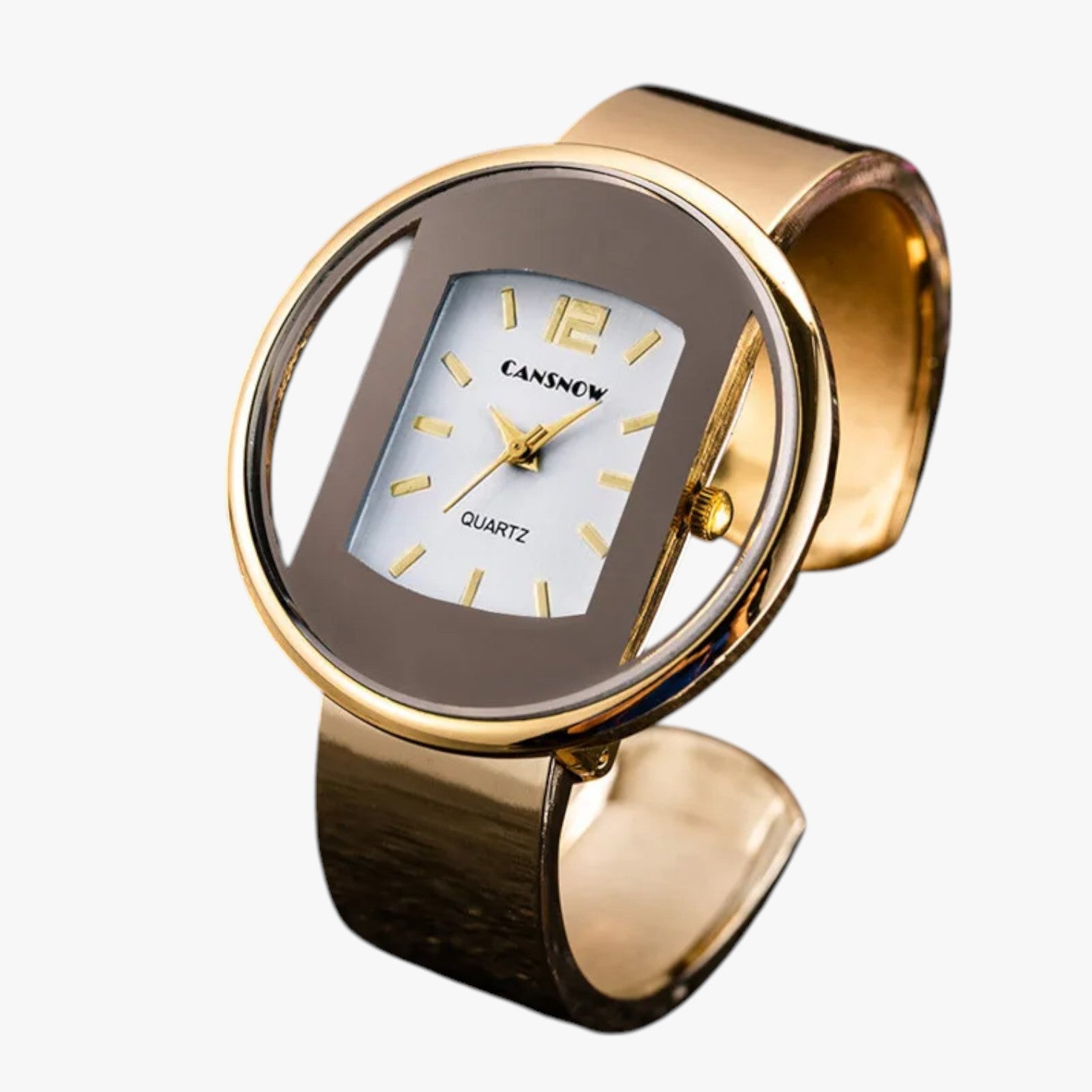 Orologio da donna con bracciale in acciaio alla moda - Oro grigio - acciaio alla bracciale donna female watch ladies watch moda orologio orologio donna watch watch for women watches wrist watches for women - Concept Palermo