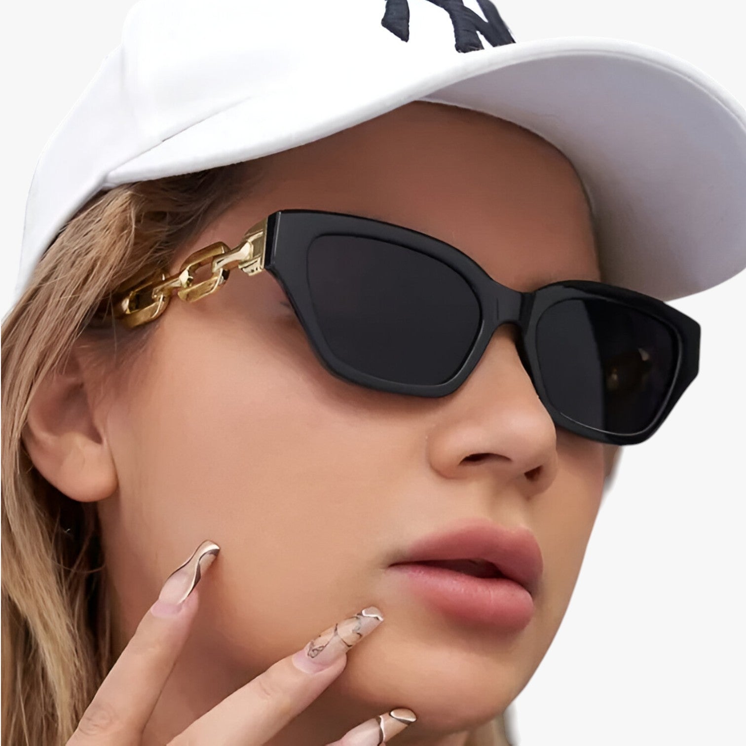 Occhiali da sole Vintage a forma di gatto – stile chic, protezione UV - - Cat Eye Sunglasses chic Fashion Sunglasses forma gatto occhiali occhiali sole polarized sunglasses women protezione sole stile Sunglasses - Concept Palermo