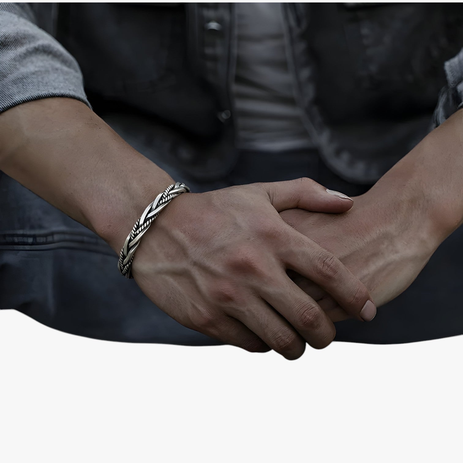 Bracciale in argento sterling 925 – cool, senza tempo e fatto a mano Uomo - - bracciale bracciale sterling BRACELET cool fatto jewelry mano mens bracelet sterling tempo - Concept Palermo
