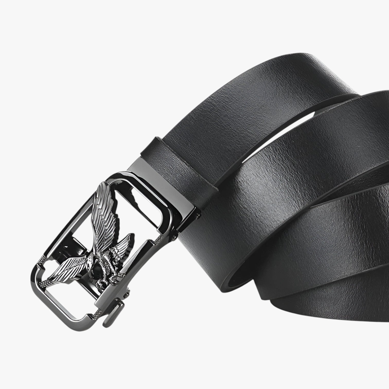 Stile Fiero Cintura in Vera Pelle con Fibbia Aquila Uomo - - aquila Belts belts for men cintura fibbia fiero Mens belt pelle stile stile fiero - Concept Palermo