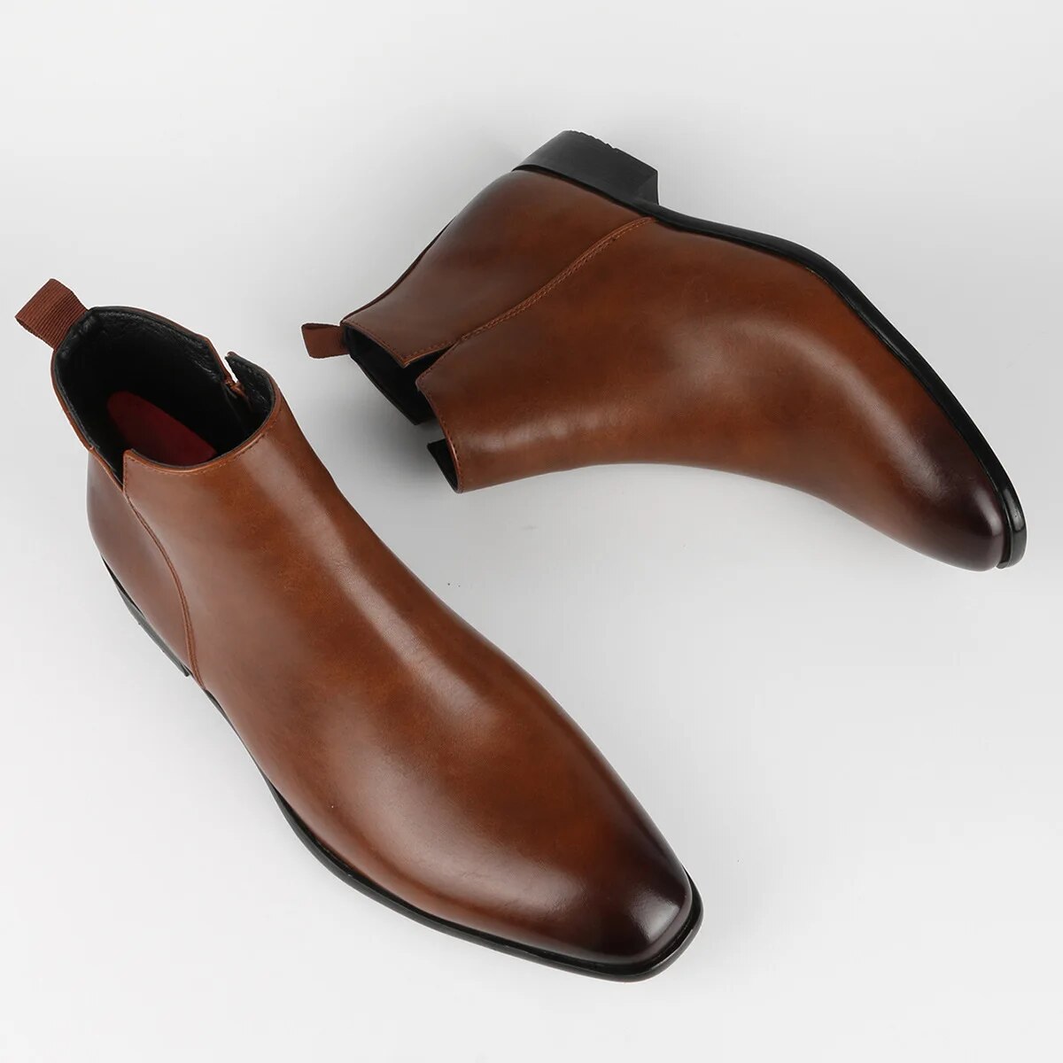 Stivali Classici da Uomo in Pelle Nera - Vari Numeri Disponibili - - classici schoenen shoes stivali stivali classici uomini uomo - Concept Palermo
