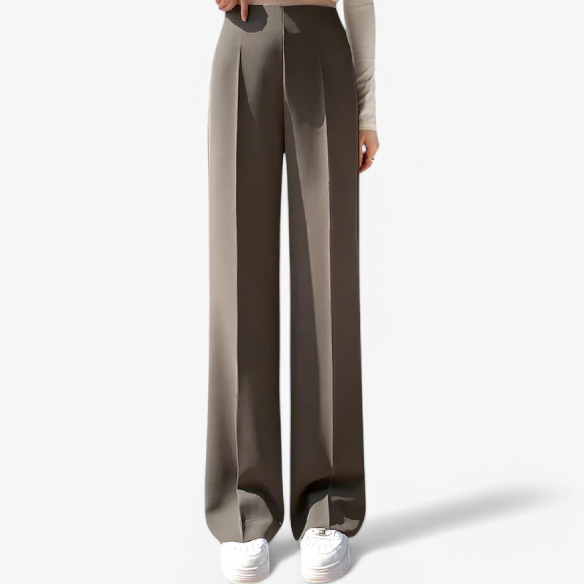 Pantaloni a vita alta - stile versatile Uomo - Marrone - alta pantaloni pantaloni vita pants stile uomo versatile vita - Concept Palermo