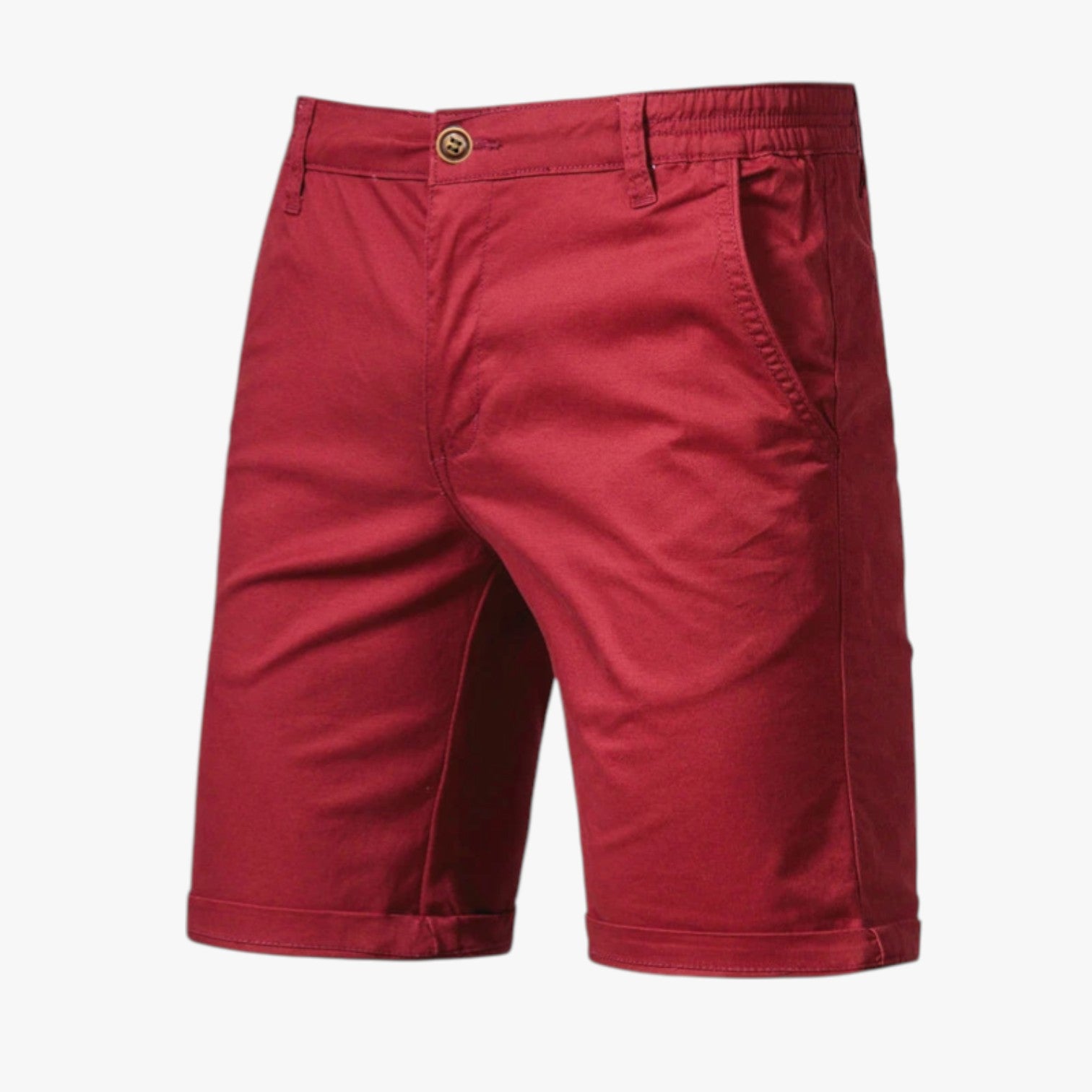 Pantaloncini da uomo in cotone elasticizzato: comfort per il relax - Vino - comfort cotone elasticizzato Herren Shorts komfortable Shorts pantaloncini pantaloncini uomo relax shorts shorts for men Summer shorts uomo - Concept Palermo