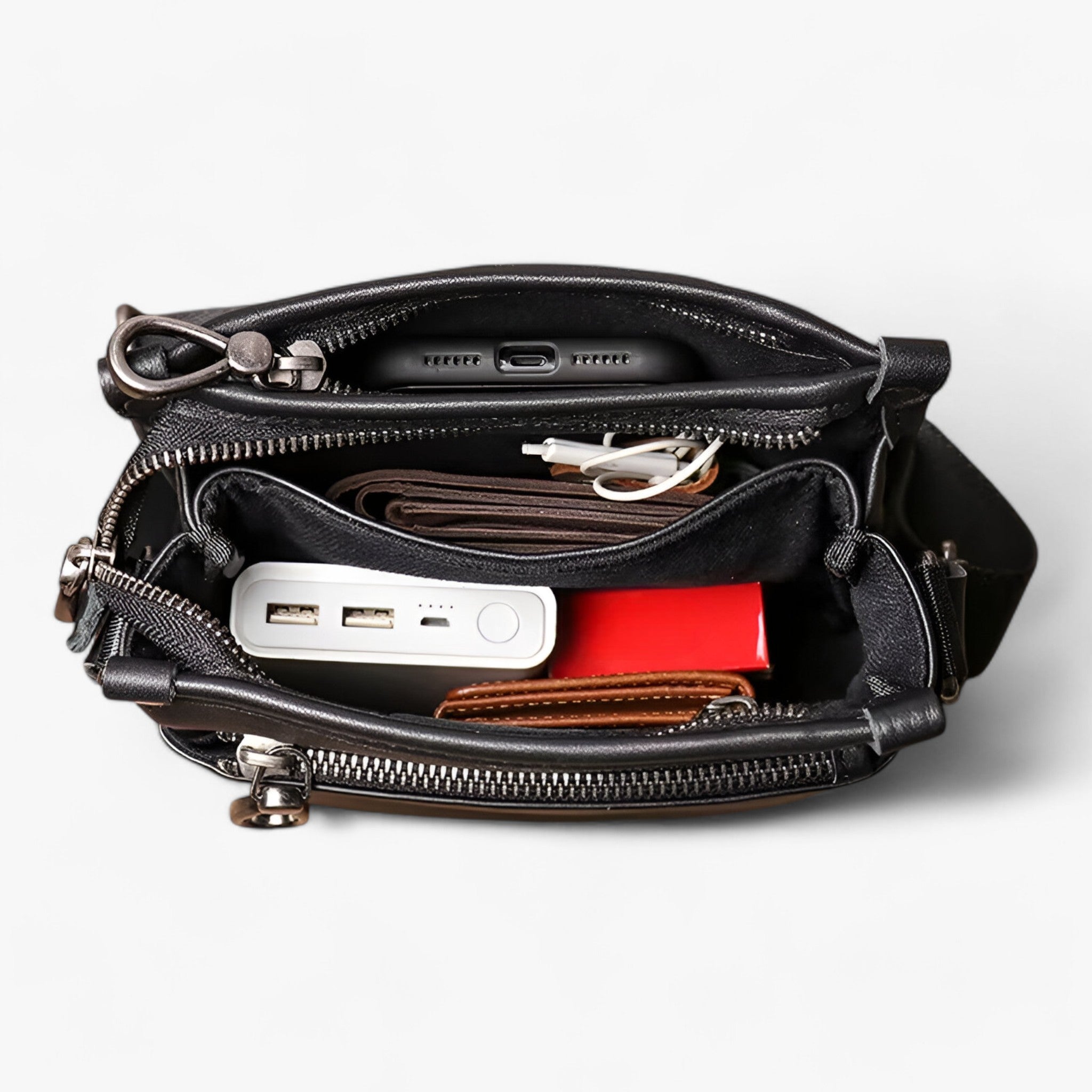 Borsa a spalla - Modello in pelle versatile - - accessoires bags borsa borsa spalla modello pelle spalla tassen versatile - Concept Palermo