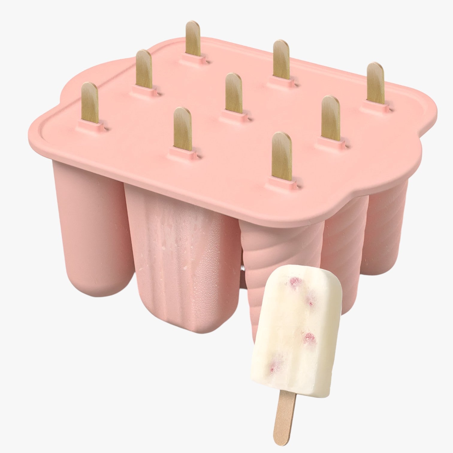 Stampi per Gelato Estivi – Facili Gelati Fai-da-te per Snack Rinfrescanti Uomo - 9 grid-rosa - estivi facili gelati gelato Kitchen kitchen & dining kitchen accessory kitchen tools rinfrescanti snack stampi - Concept Palermo