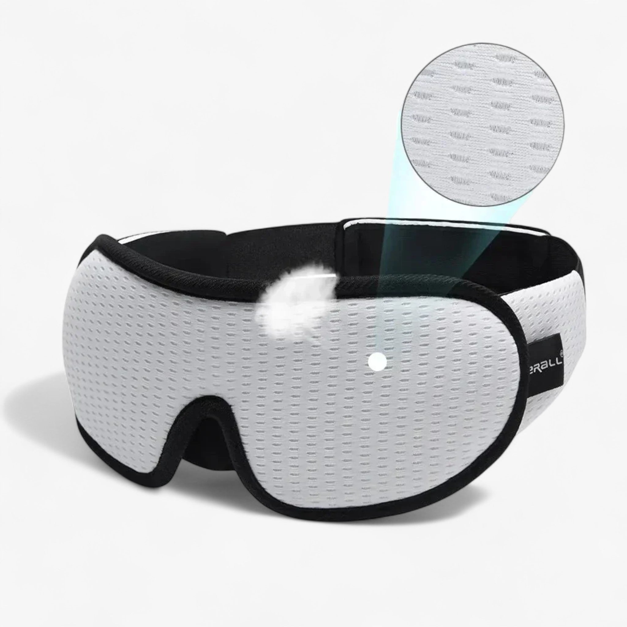 Maschera per gli Occhi UltraComfort 3D: Buio - Bianco - buio dreampro | maschera per gli occhi ultracomfort 3d: buio perfetto - € maschera maschera occhi Mask men occhi Sleeping Mask spring ultracomfort women - Concept Palermo