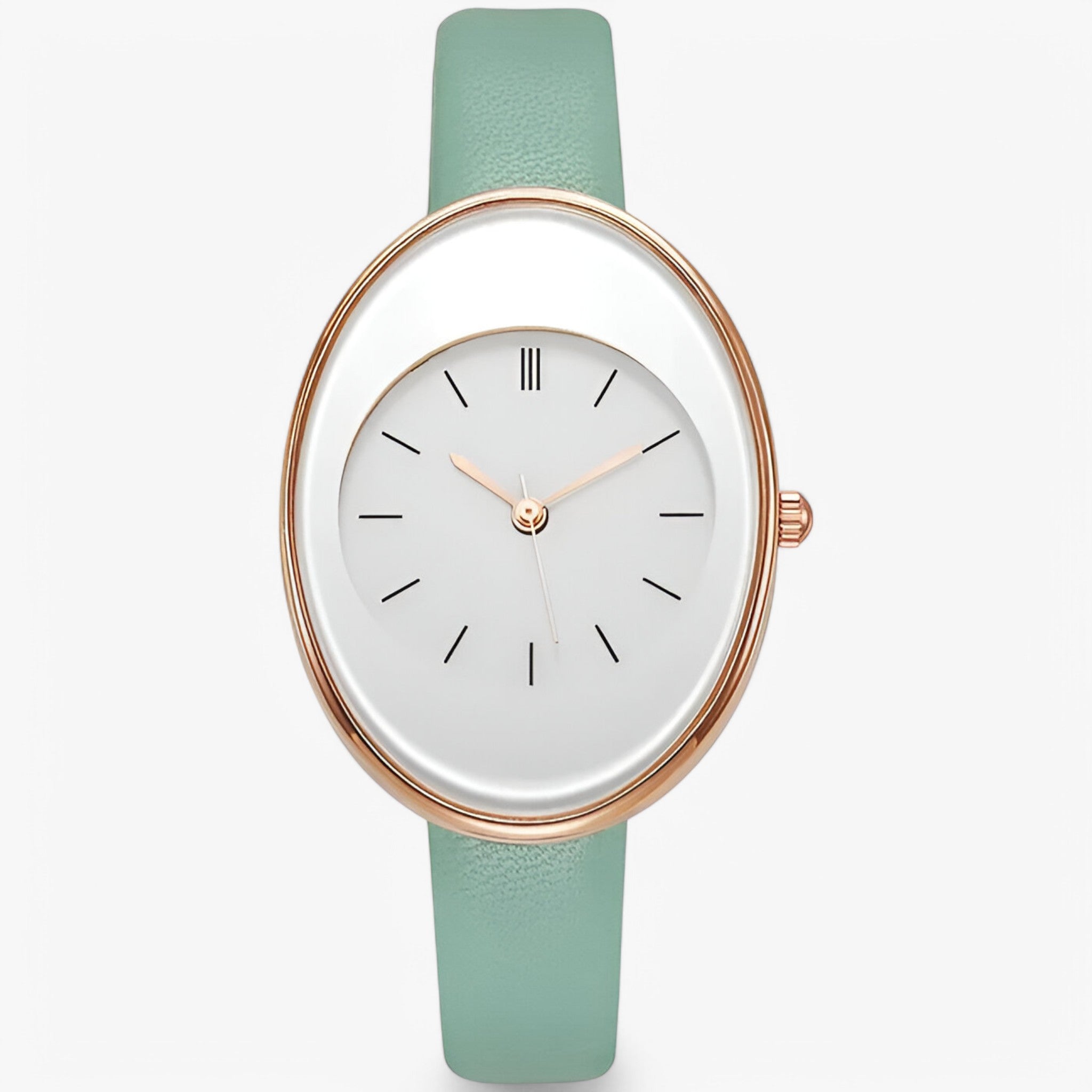 Orologio da donna alla moda con cinturino minimal - Verde chiaro - alla cinturino donna female watch minimal moda orologio orologio donna watch for women watches - Concept Palermo