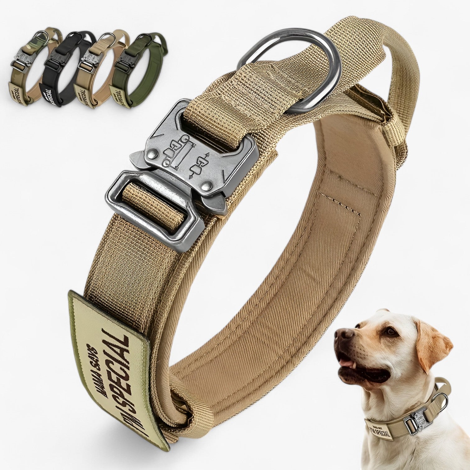 Collare tattico per cani con manico per addestramento Uomo - - addestramento cani collare collare tattico Dog Collar DOG SUPPLIES manico pets & supplies tattico uomo - Concept Palermo