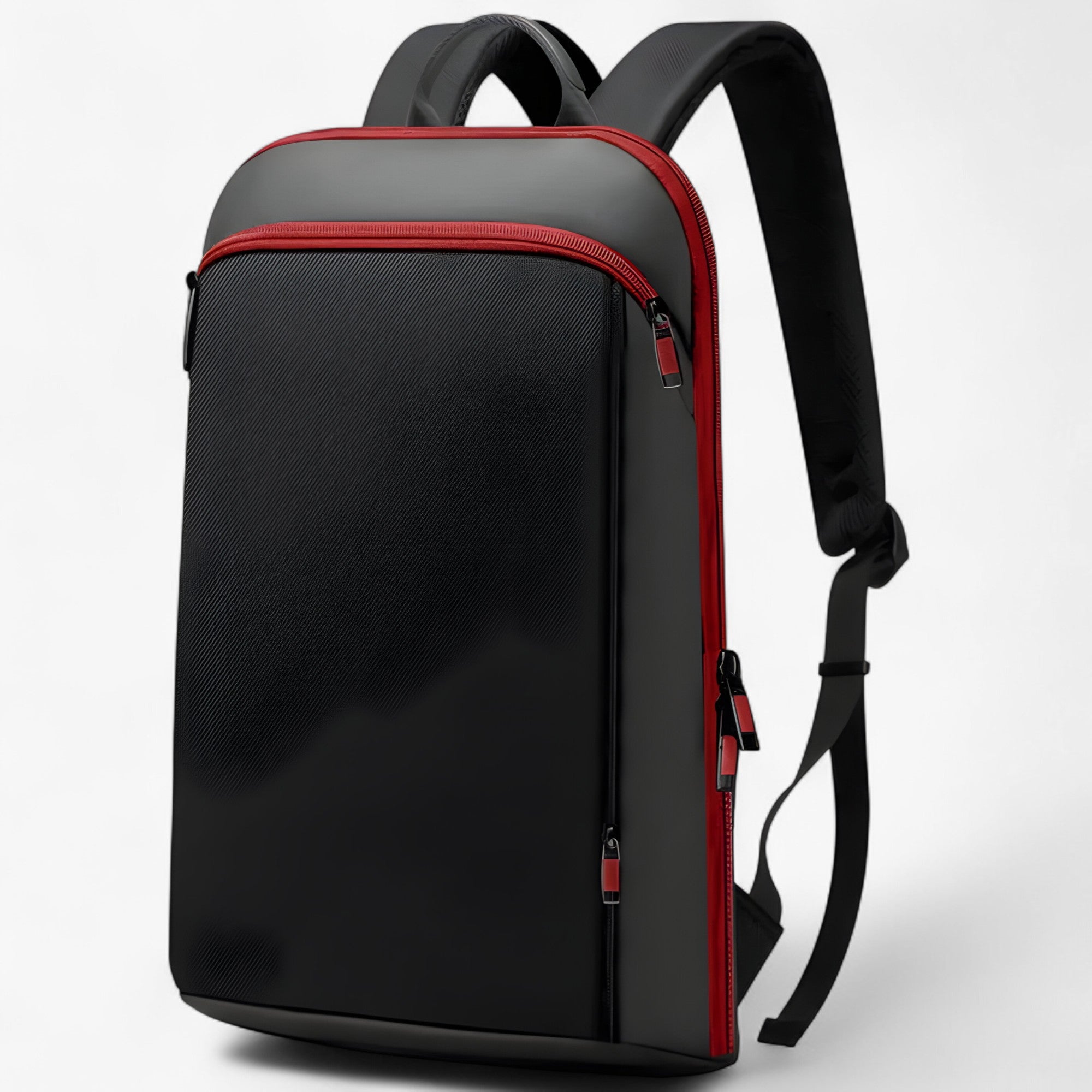 Zaino sottile da viaggio per laptop Donna - Nero Rosso - Backpacks bags donna laptop sottile viaggio zaino zaino sottile - Concept Palermo