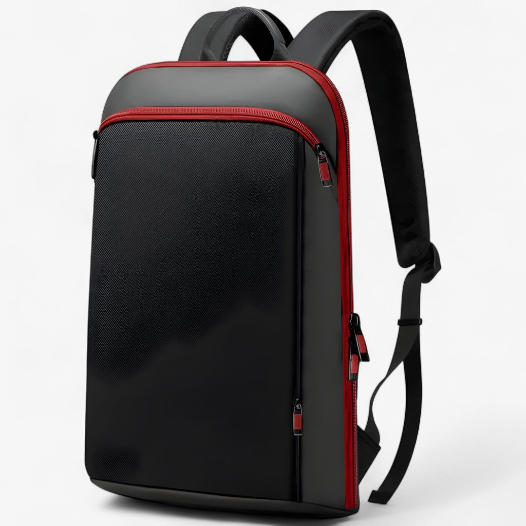 Zaino Slim ed Estensibile per Laptop - Nero Rosso 15 Pollici - Backpack Backpacks bags estensibile laptop slim zaino zaino slim - Concept Palermo