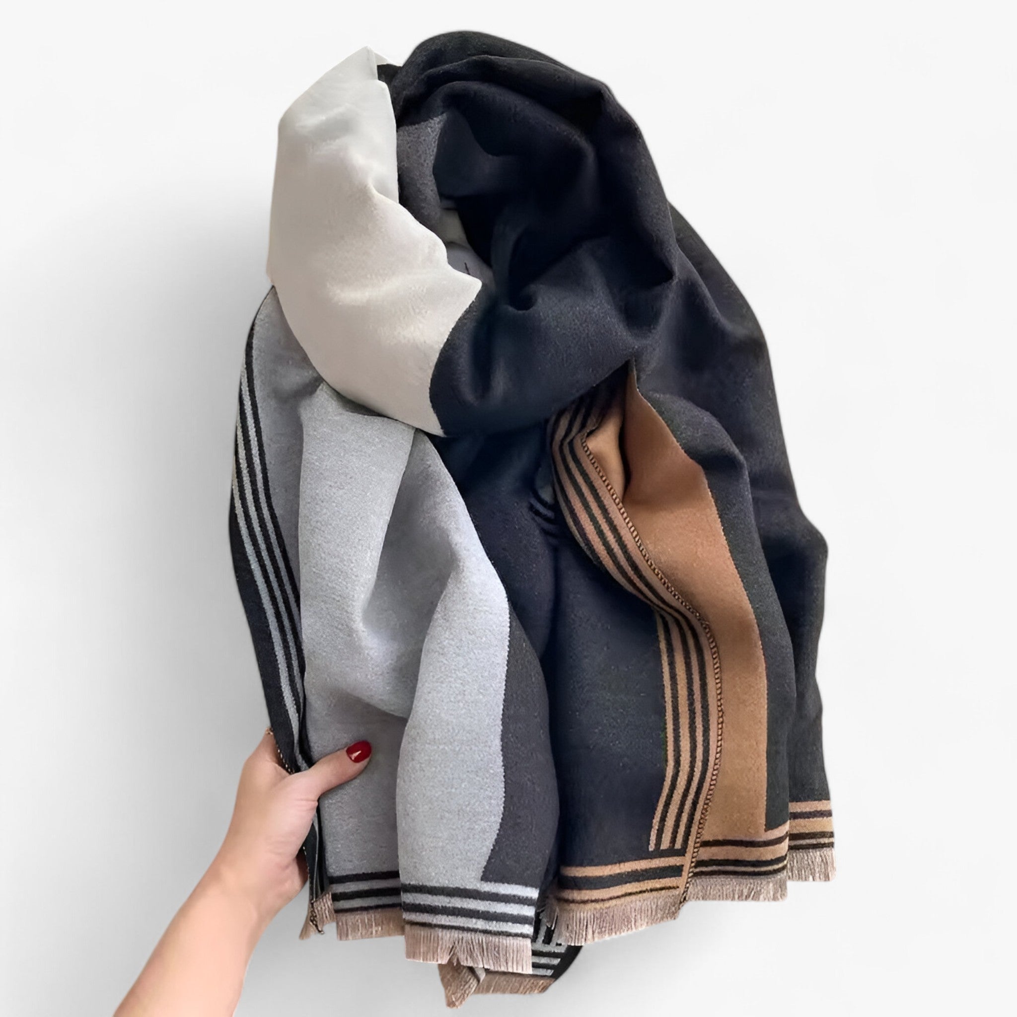 Sciarpa di Lino Luxe – Eleganza e Calore in Uno Uomo - - calore eleganza lino luxe scarves & shawls sciarpa sciarpa lino uomo - Concept Palermo