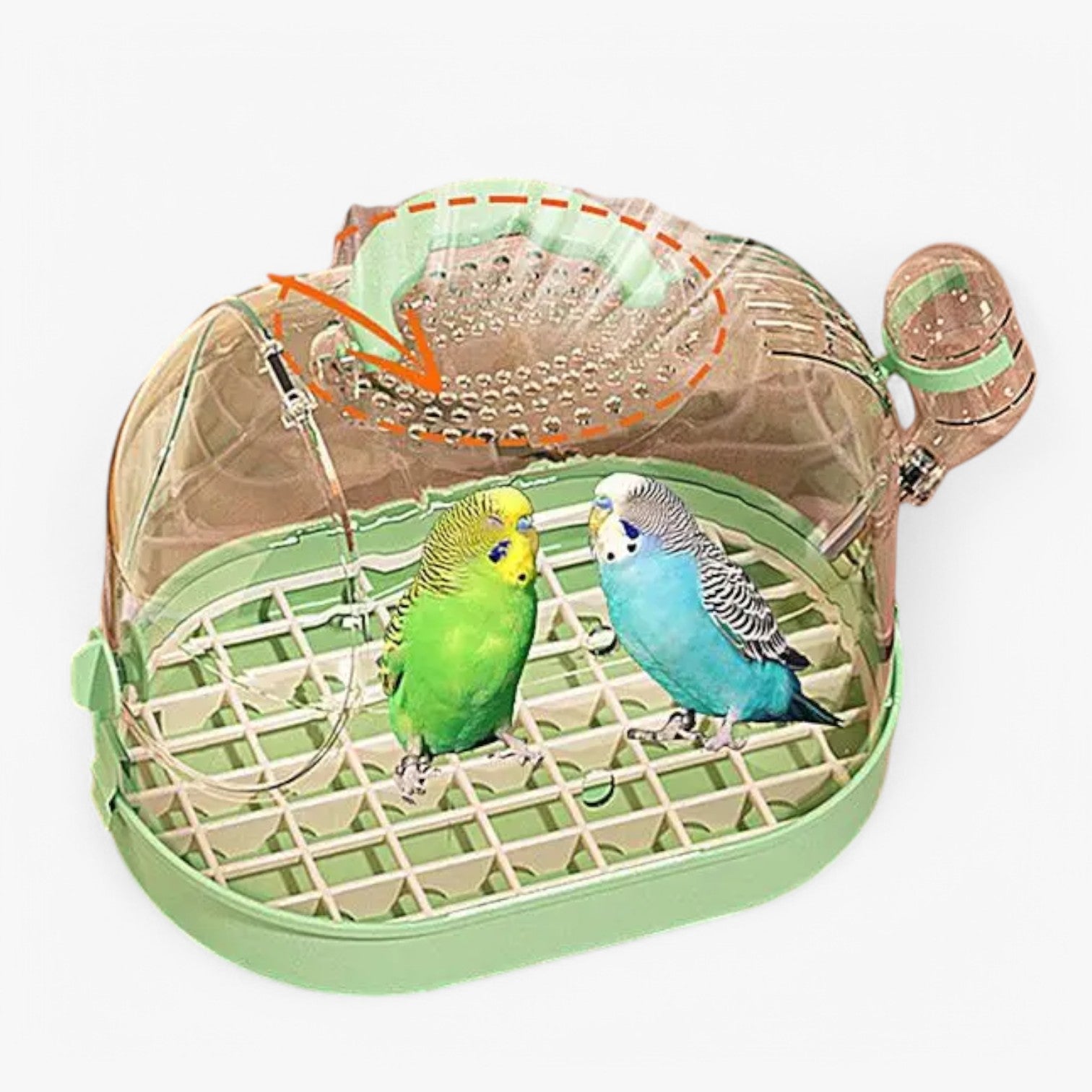 Gabbia per uccelli portatile – Confortevole e traspirante Uomo - - confortevole gabbia gabbia uccelli pet PET SUPPLIES pets & supplies portatile traspirante uccelli uomo - Concept Palermo