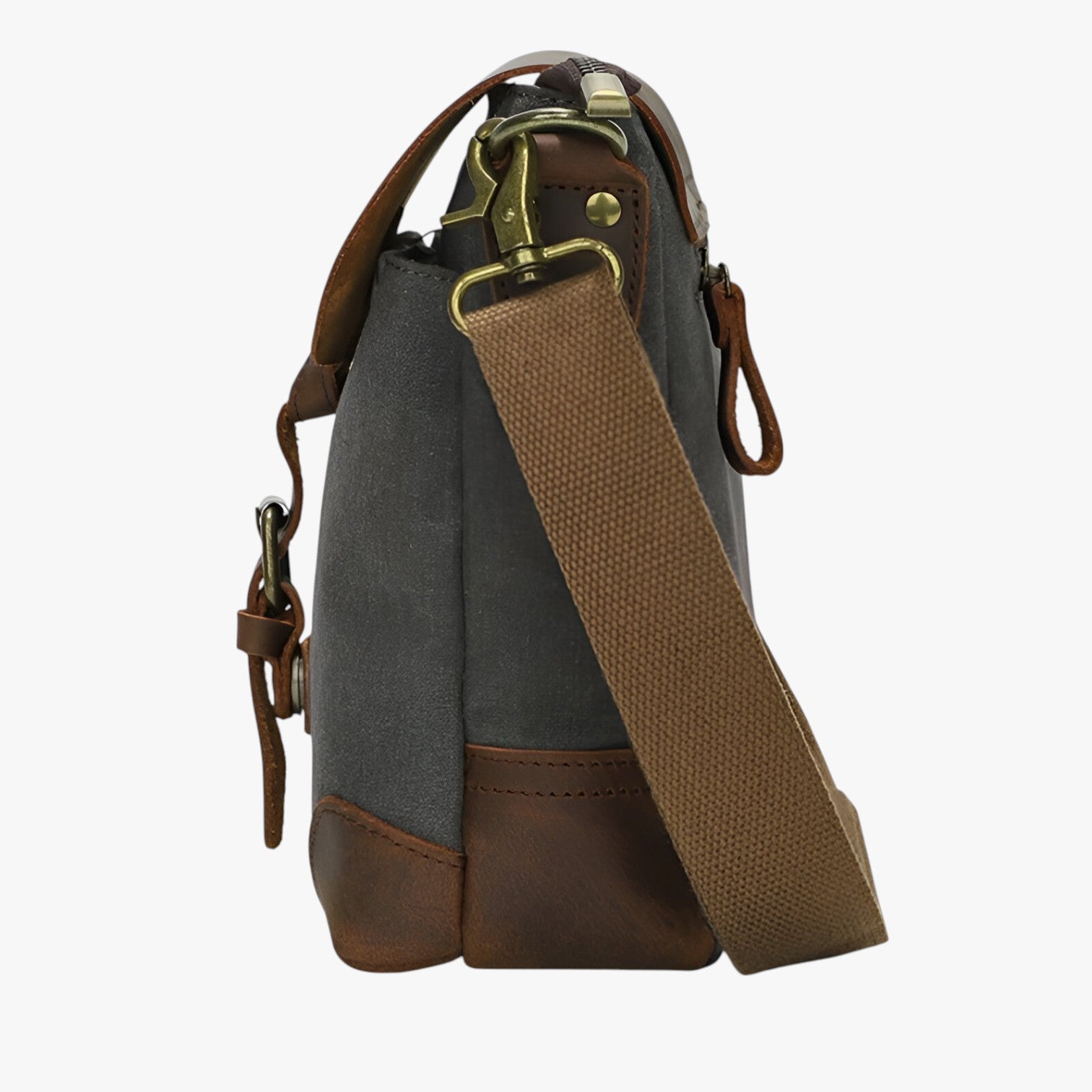 Borsa a tracolla vintage in tela e pelle Donna - - Bags bags for men borsa borsa tracolla donna handbags pelle Shoulder & Crossbody Bags Shoulder Bags tela tracolla vintage - Concept Palermo