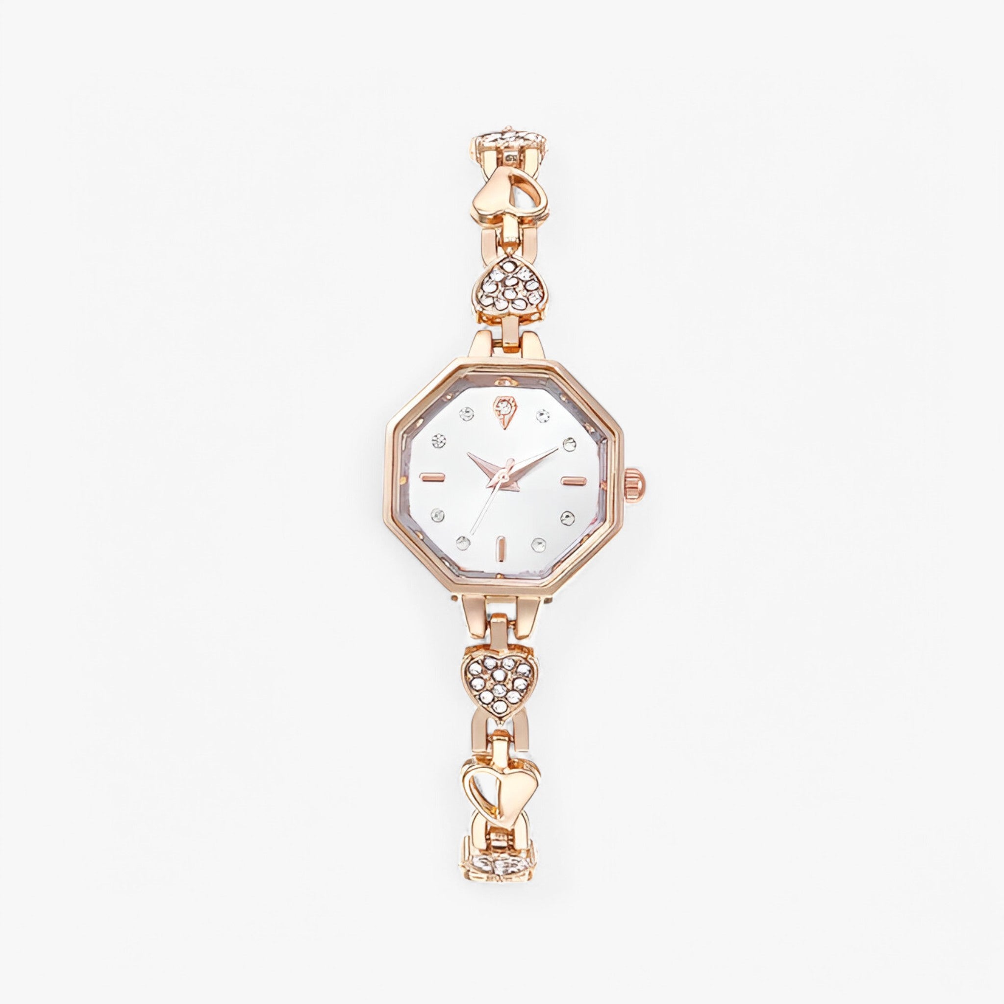 Orologio da donna con bracciale dorato e finitura vintage in argento - Bianca - accessoires bracciale donna finitura horloges orologio orologio donna vintage watches - Concept Palermo
