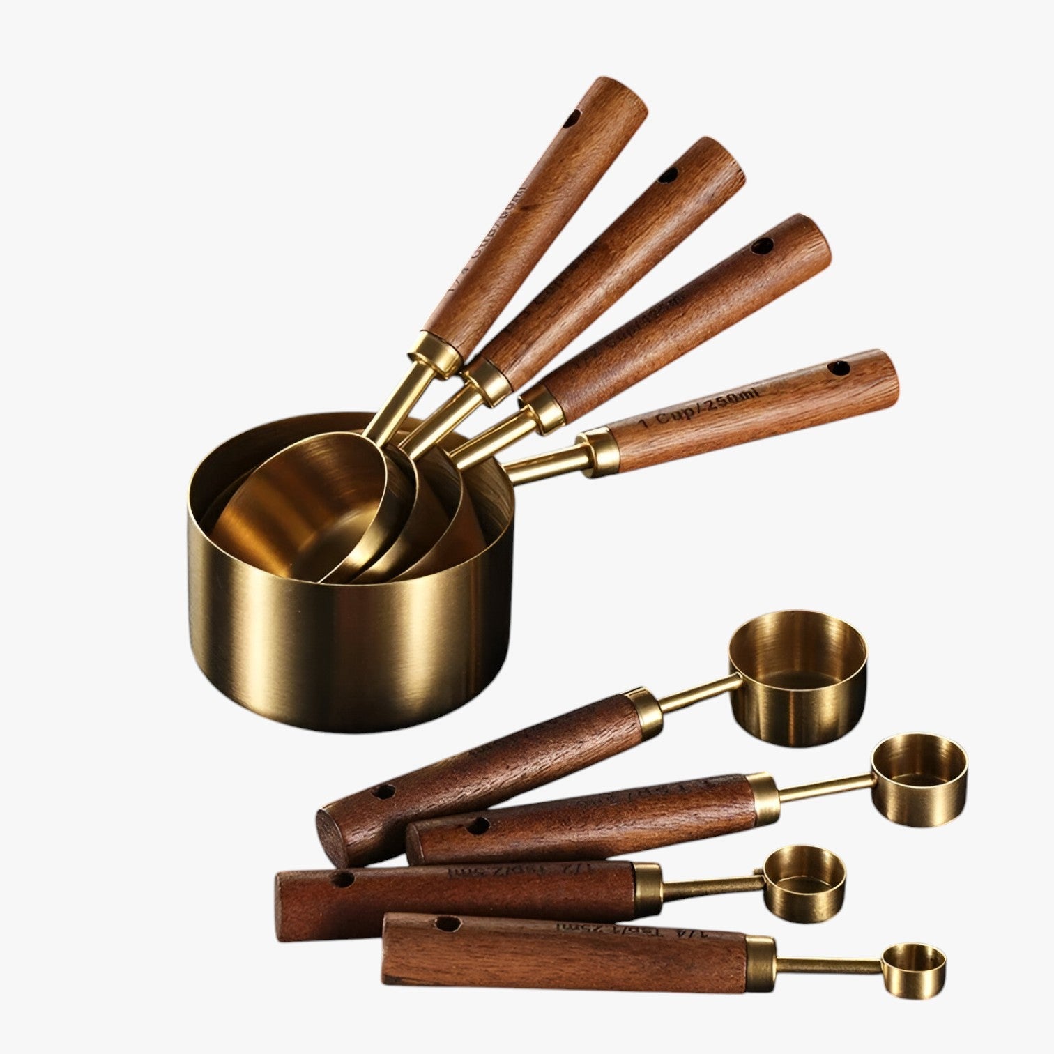 Set di misurini in acciaio inossidabile – Misurazioni precise e durevoli Uomo - - acciaio durevoli inossidabile Kitchen kitchen & dining kitchen tools misurazioni misurini misurini acciaio precise - Concept Palermo