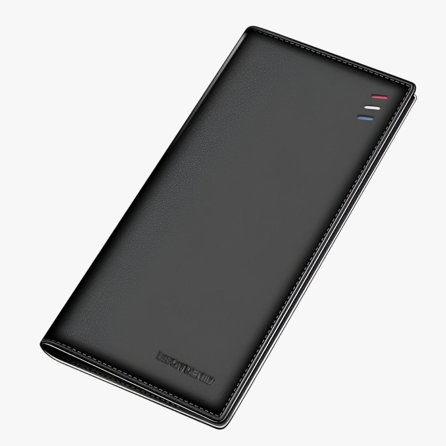 Portafoglio Aziendale In Pelle Sottile - nero - aziendale mens accessory mens wallet pelle portafoglio portafoglio aziendale sottile wallet wallets - Concept Palermo