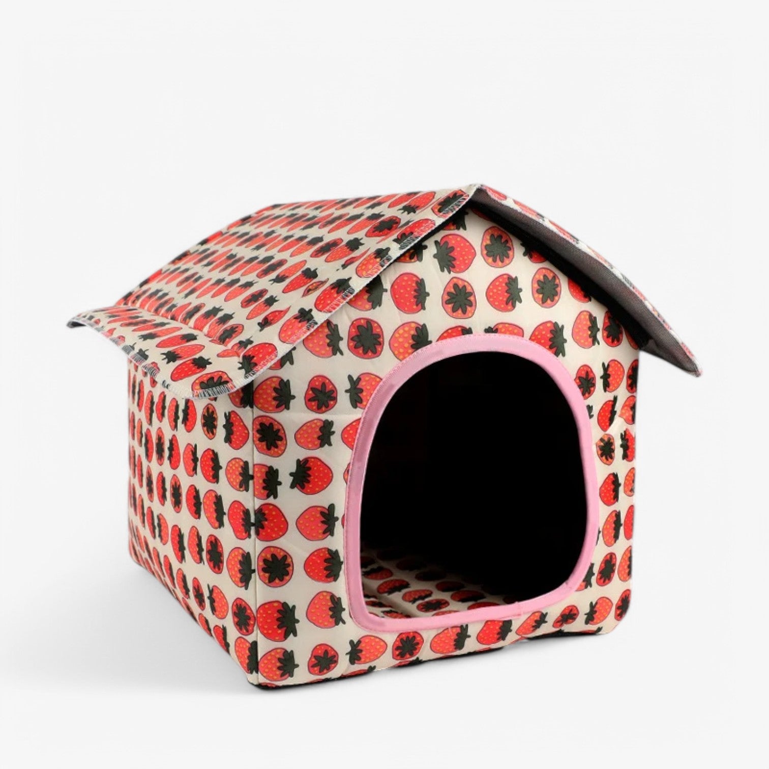 Casetta per gatti impermeabile – Calda e accogliente per esterni Uomo - Fragola - accogliente calda casetta casetta gatti dog DOG SUPPLIES esterni gatti impermeabile pets & supplies - Concept Palermo