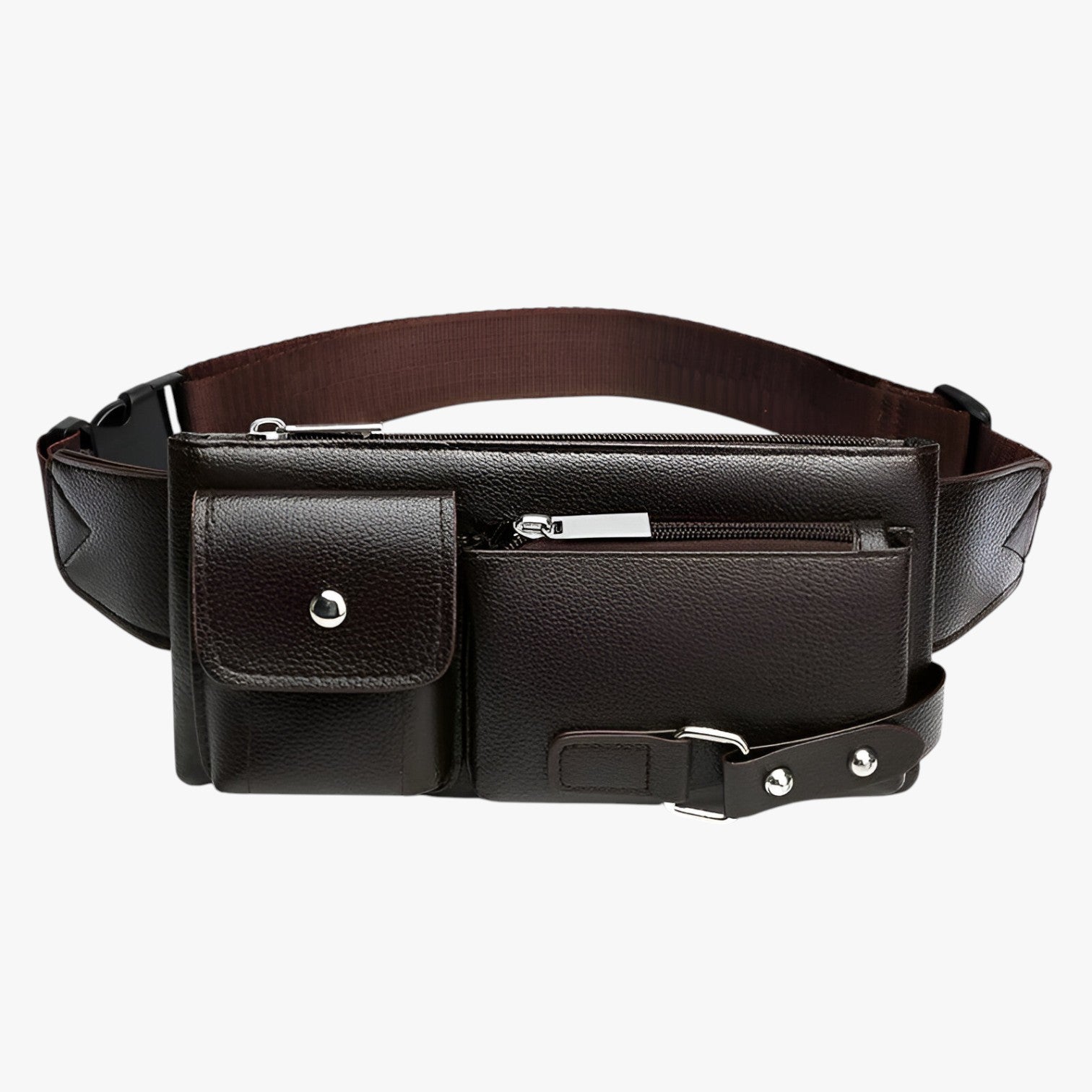 Borsa a Vita Multifunzionale in Pelle - Marrone Taglia Grande - Bags bags for men borsa borsa vita Crossbody Bags multifunzionale pelle Shoulder & Crossbody Bags vita - Concept Palermo
