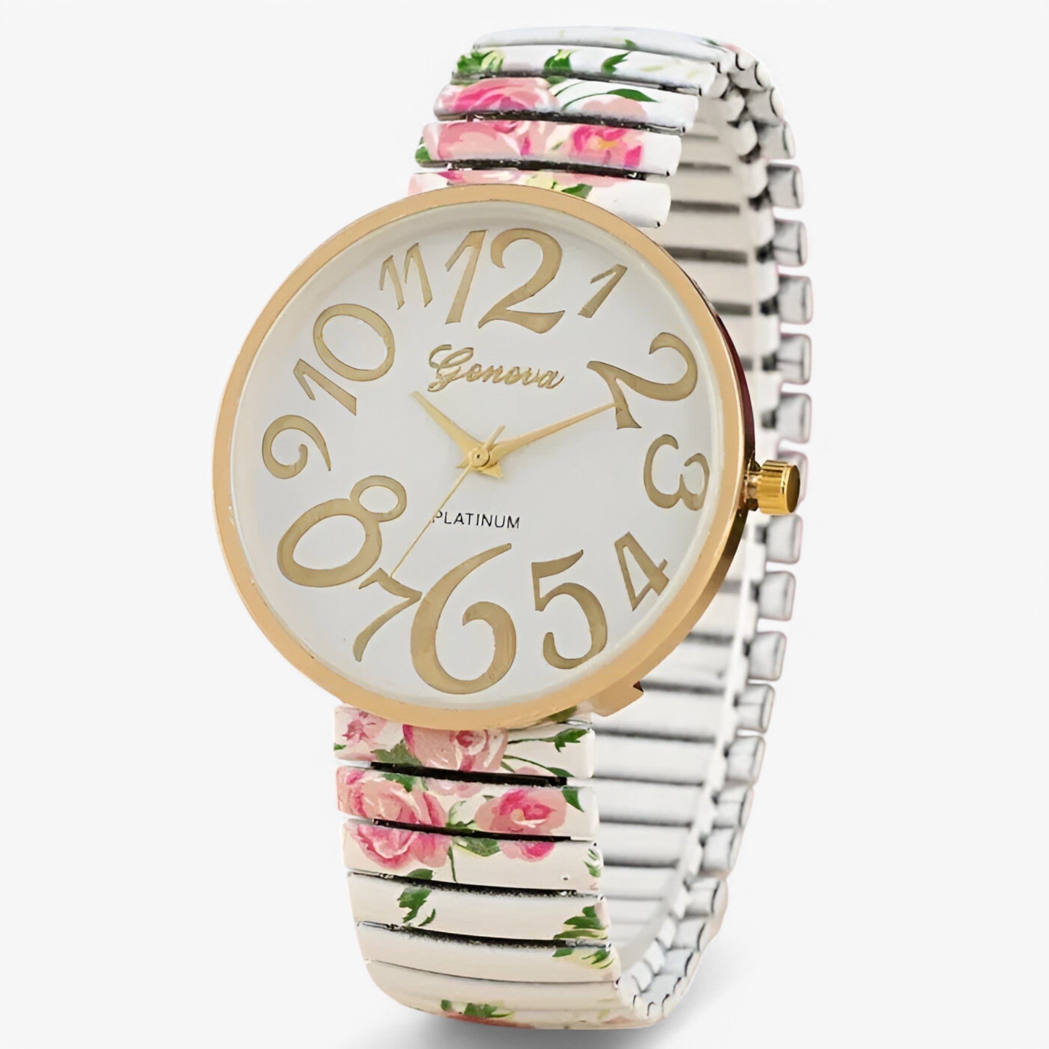 Orologio da donna con numeri grandi e cinturino elastico - - cinturino donna elastico female watch grandi numeri orologio orologio donna watch for women watches - Concept Palermo
