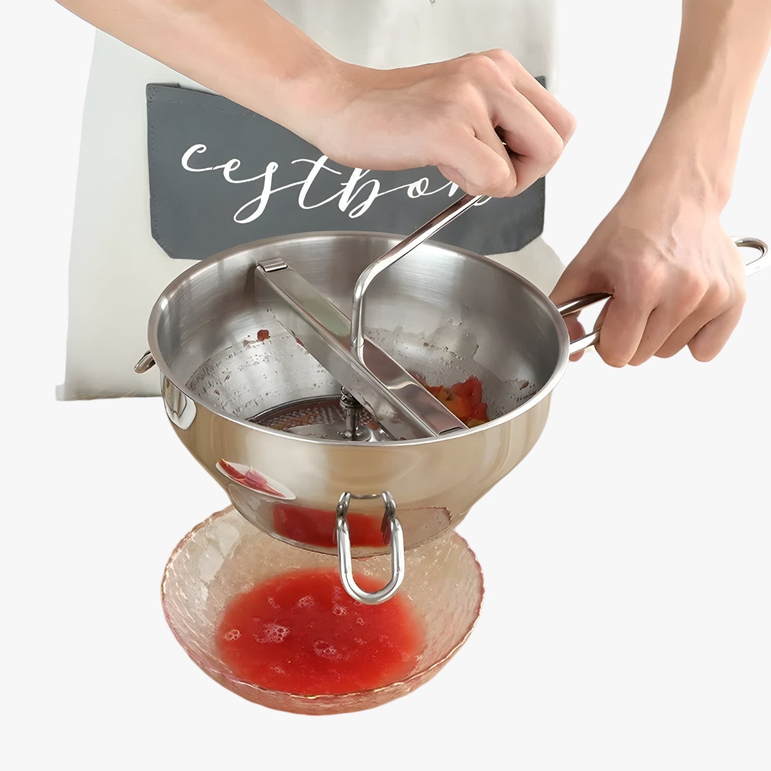 Stecco per Patate in Acciaio Inossidabile – Purè e Altro Rosso Uomo - - acciaio altro inossidabile Kitchen kitchen & dining kitchen accessory kitchen tools patate purè stecco stecco patate - Concept Palermo