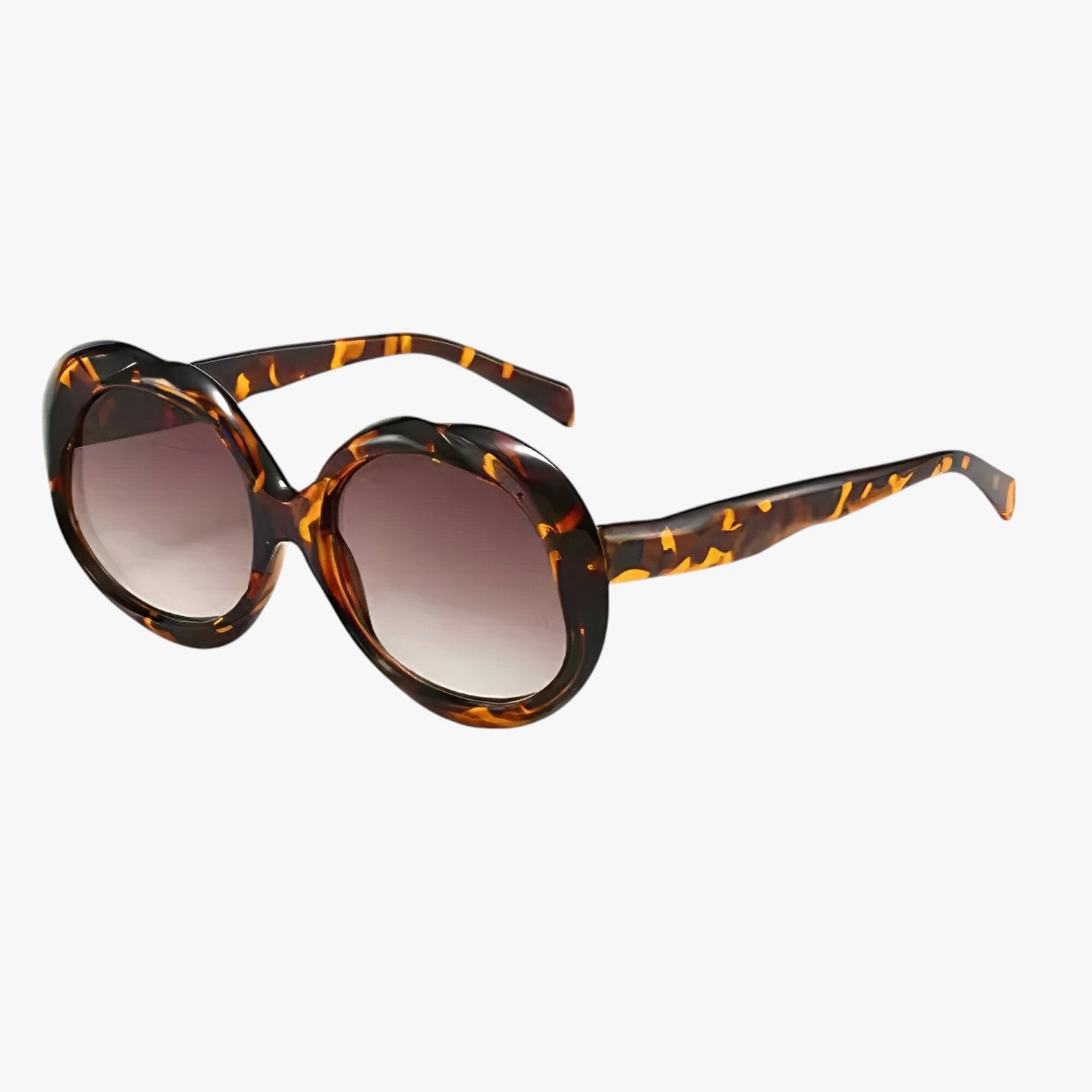 Occhiali da sole ovali in metallo UV400 - leopardo - Fashion Sunglasses metallo occhiali occhiali sole ovali sole sun glasses sunglasses womens sun glasses - Concept Palermo
