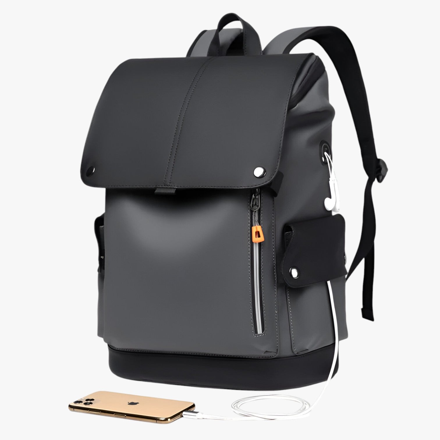 Zaino per Laptop Impermeabile con Carica USB Uomo - - Backpacks Bags carica impermeabile laptop mens bag uomo zaino zaino laptop - Concept Palermo