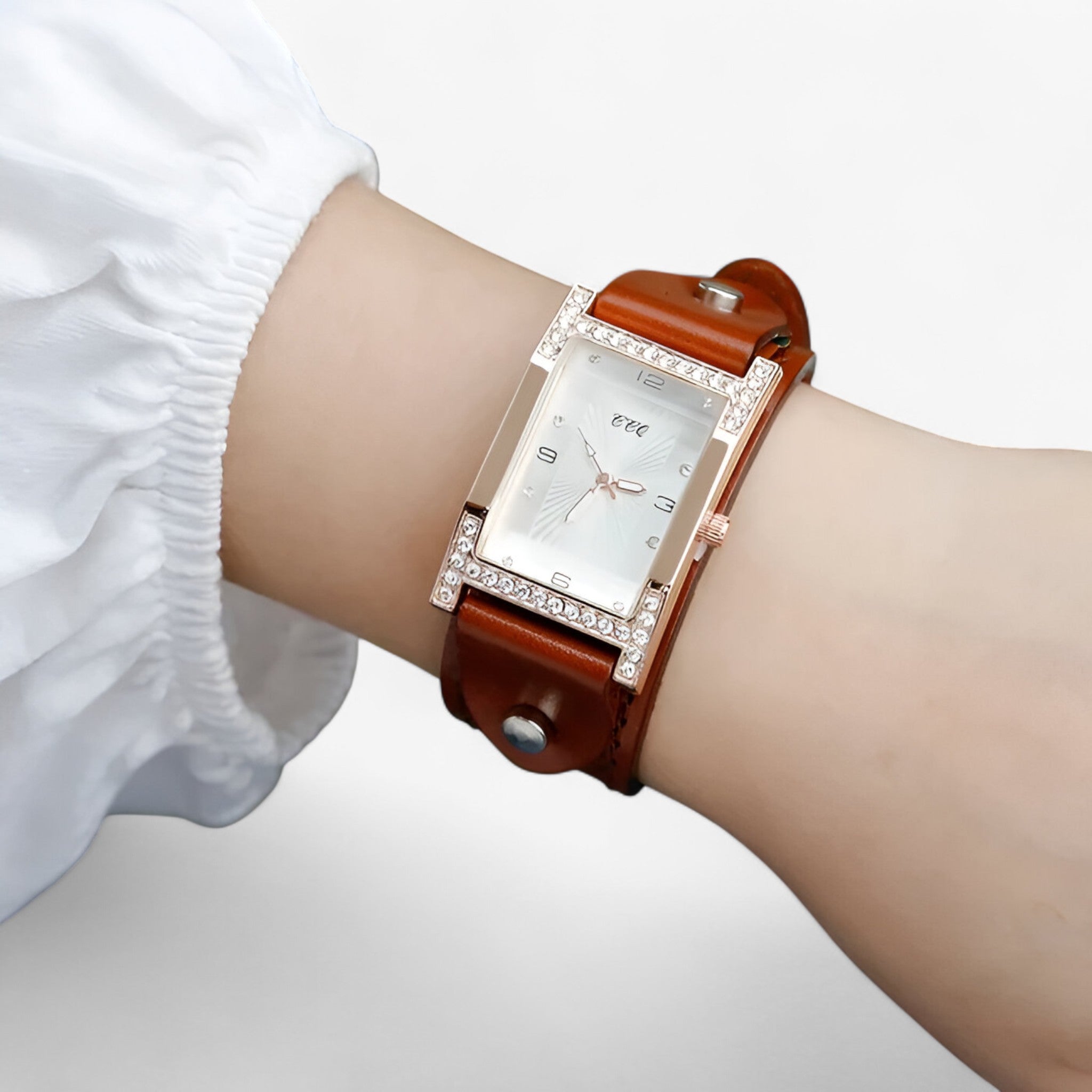 Orologio da donna al quarzo con cinturino in pelle per coppie - - cinturino coppie donna female watch orologio orologio donna pelle quarzo watch for women watches - Concept Palermo