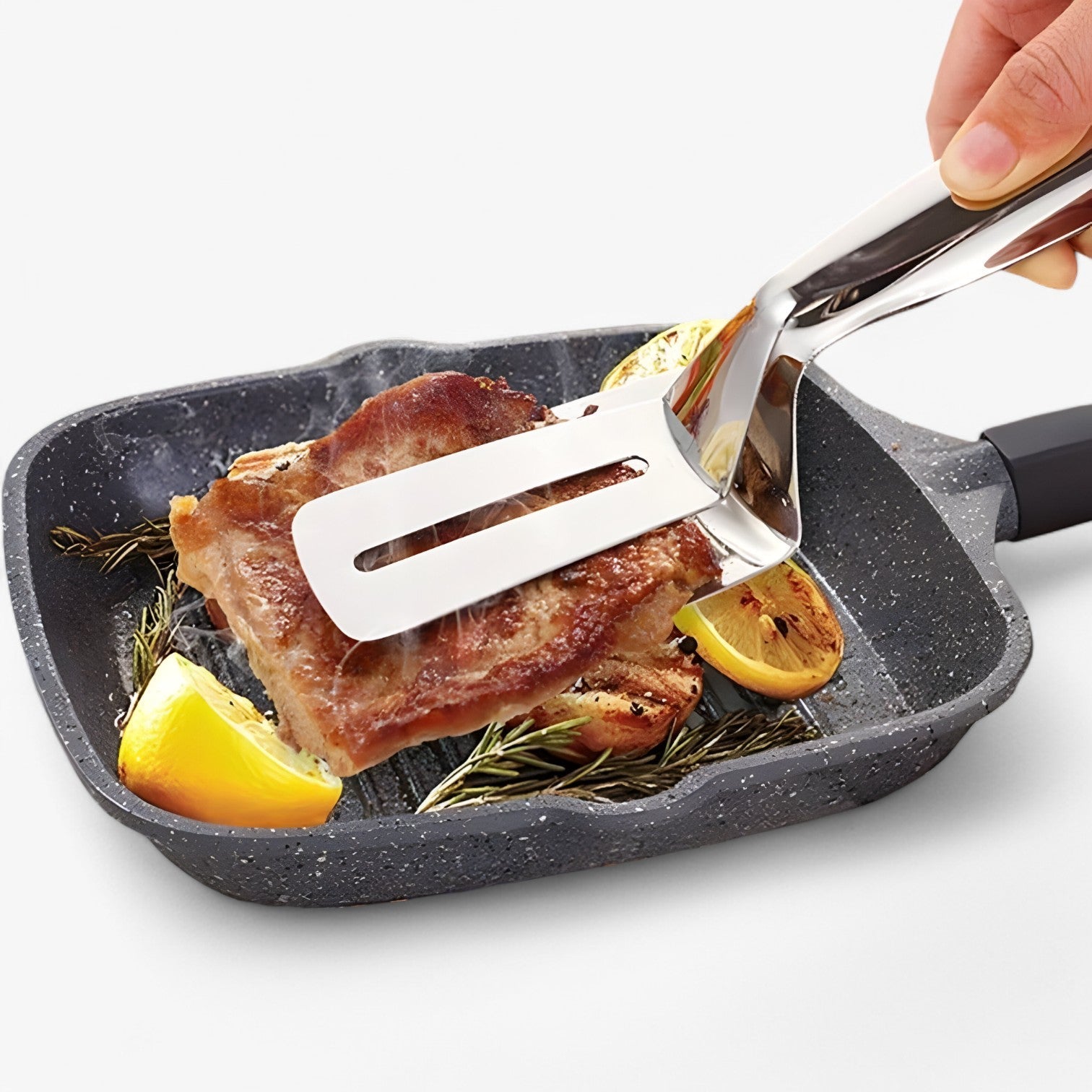Spatola in acciaio inox - antiscivolo e versatile per una grigliatura Uomo - - acciaio antiscivolo grigliatura Home inox Kitchen kitchen & dining kitchen tools spatola spatola acciaio uomo - Concept Palermo