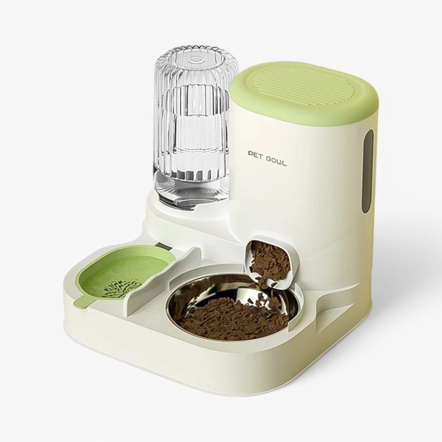 Distributore Automatico di Cibo – Sempre Acqua e Cibo Fresco - Verde - acqua automatico cibo distributore distributore automatico fresco pet PET SUPPLIES pets & supplies sempre - Concept Palermo
