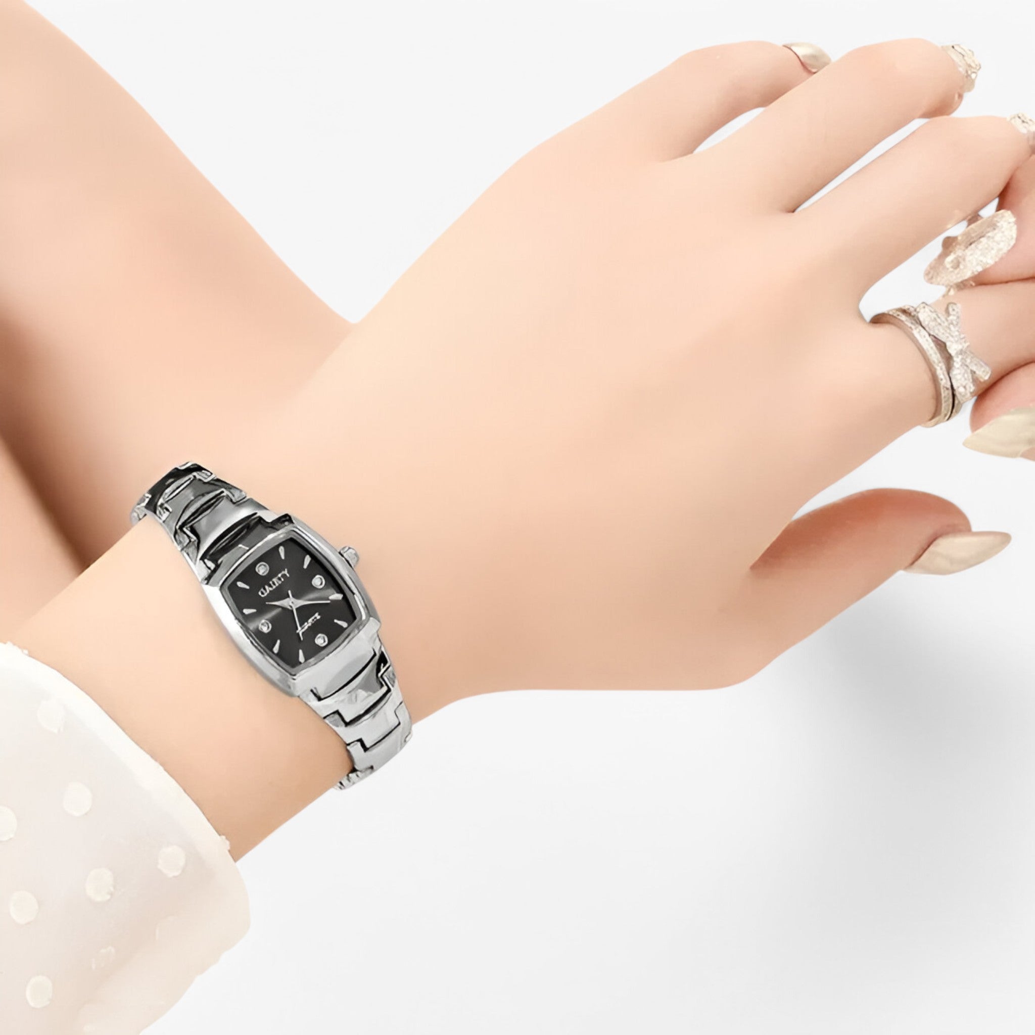 Orologio da donna casual al quarzo con cinturino in acciaio inox - - acciaio casual cinturino donna female watch inox orologio orologio donna quarzo watch for women - Concept Palermo