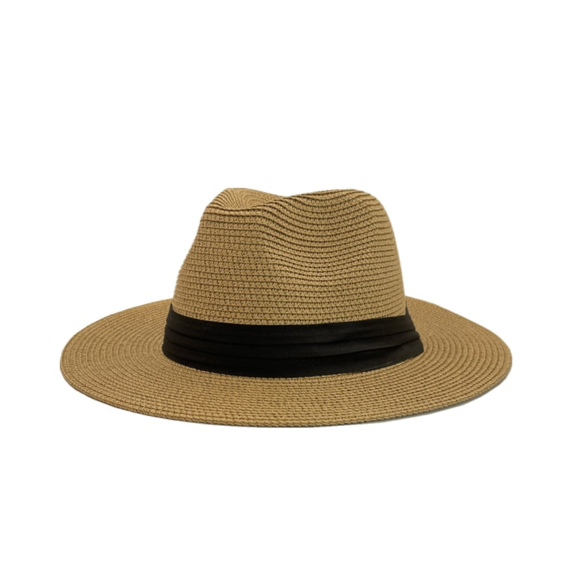 Cappello di paglia panamense - Cachi - cappello cappello paglia hat Hat for girls paglia panamense Sun Hats women hat women's hat - Concept Palermo