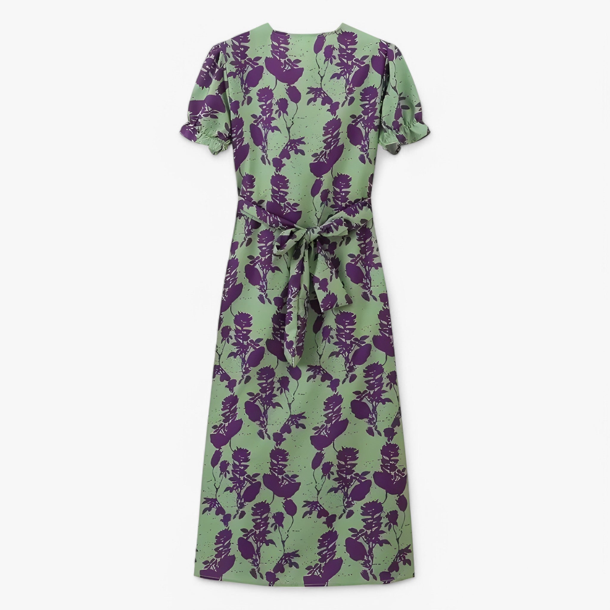 Vestito Floreale Donna Elegante in Chiffon con Scollo a V - Abito Estivo da Sera - - 7824.2 Dresses femminile floreale gmc checked vestito vestito floreale Women - Concept Palermo