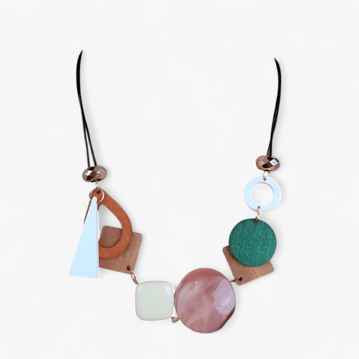 Collana con pendente geometrico vintage - Eleganza etnica fatta a mano Lana - - collana collana pendente eleganza etnica fatta geometrico Gift Gifts for women jewelry lana necklace for men NECKLACES - Concept Palermo