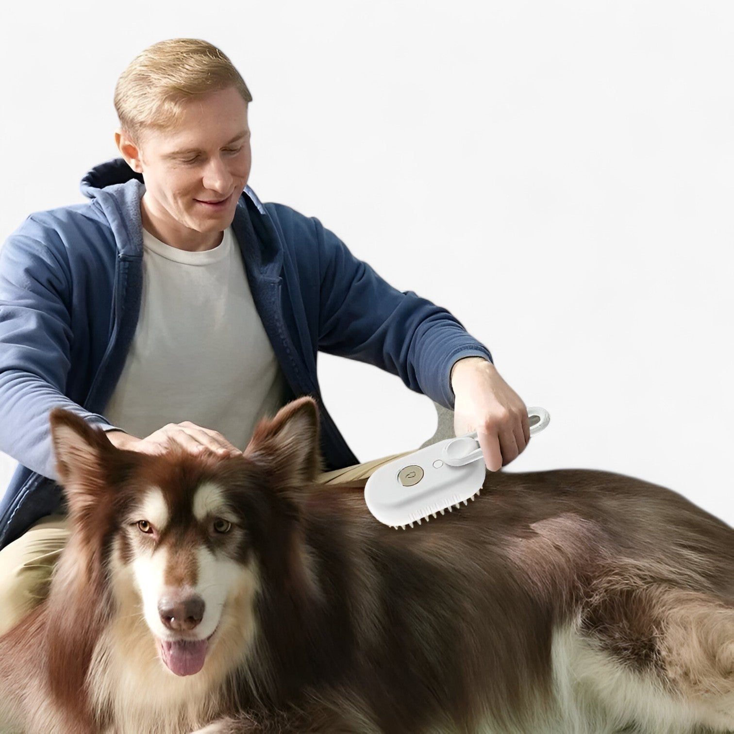 Spazzola Elettrica per Vapore e Massaggio per Animali Domestici Uomo - - animali domestici elettrica massaggio pet pet accessories PET SUPPLIES pets & supplies spazzola spazzola elettrica uomo - Concept Palermo