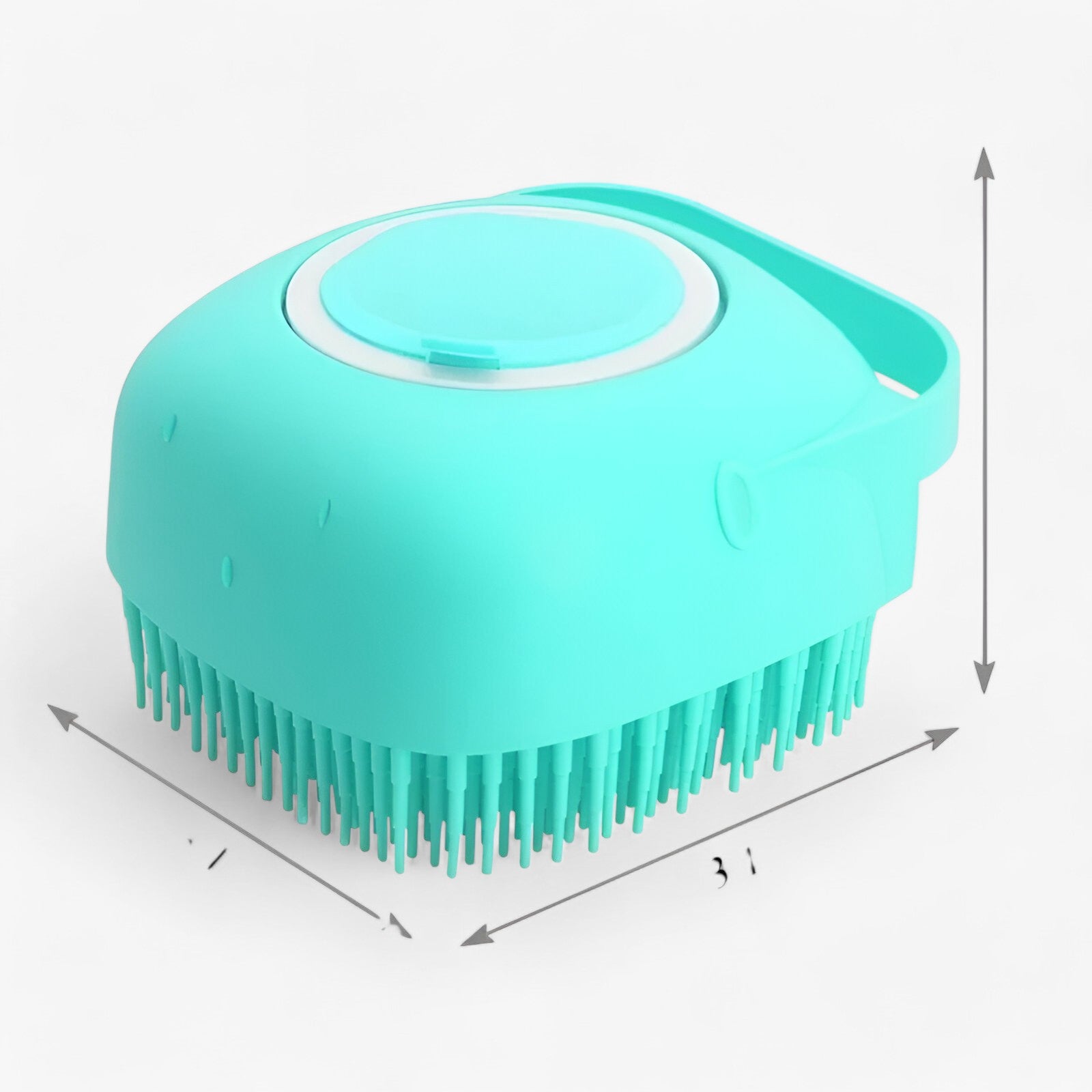 Morbido Spazzola da Massaggio in Silicone - Cura e Bagno Uomo - - bagno cura Dog massaggio Pet Care PET SUPPLIES pets & supplies silicone spazzola spazzola massaggio uomo - Concept Palermo