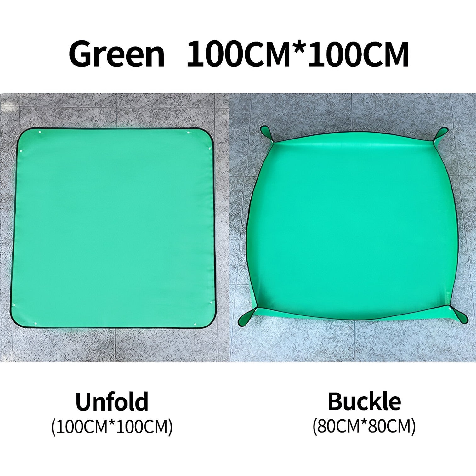 Tappetino da Giardinaggio Pieghevole - Aiuto per il Giardinaggio Impermeabile per un Rinvasi Facile Uomo - 100x100cm - aiuto facile garden Garden accessories Garden supplies garden tools giardinaggio Home & Garden impermeabile pieghevole rinvasi tappetino - Concept Palermo