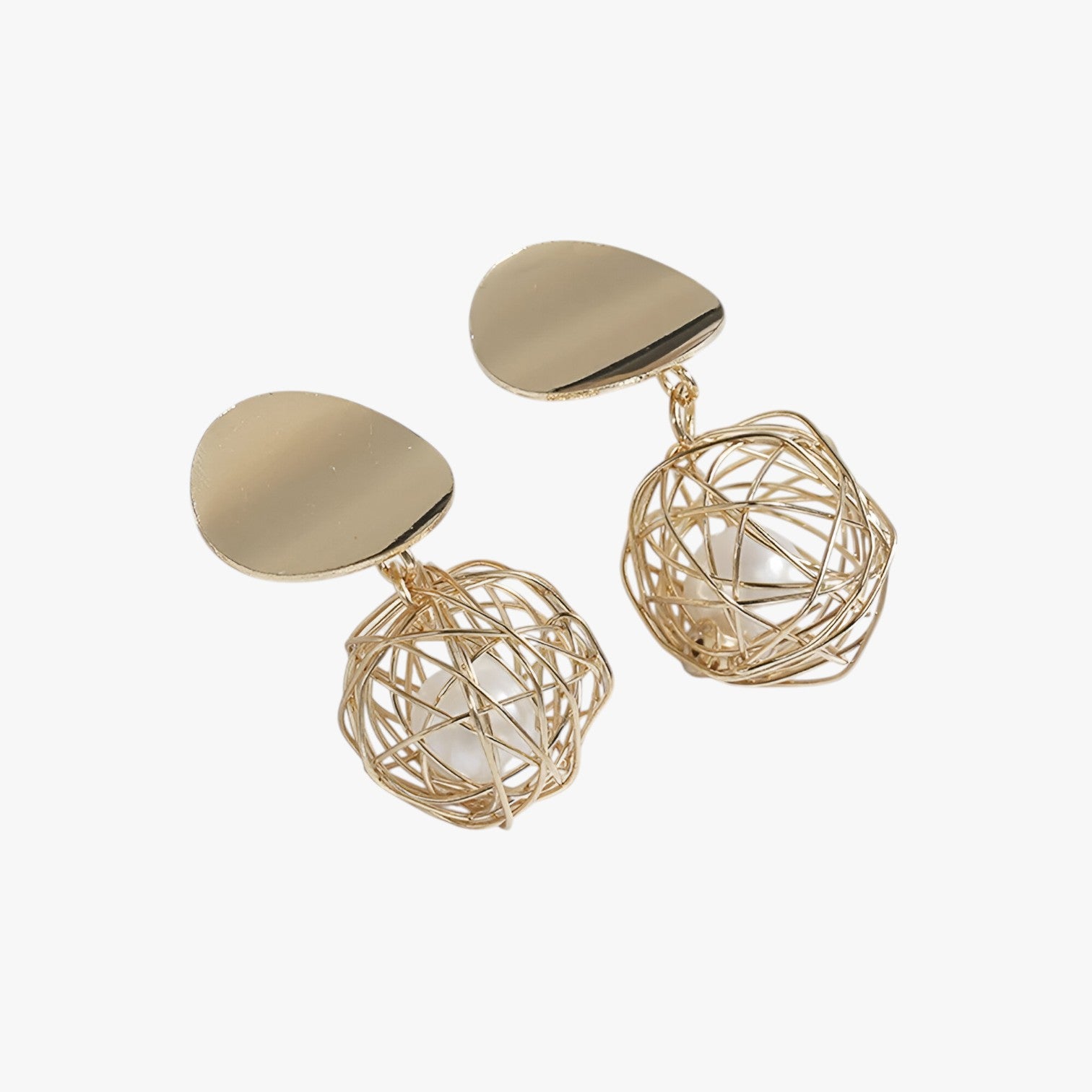 Orecchini a sfera in oro - con un tocco vintage Donna - - donna EARRINGS jewelry New Fashion Earrings orecchini orecchini sfera sfera tocco vintage womens earring - Concept Palermo