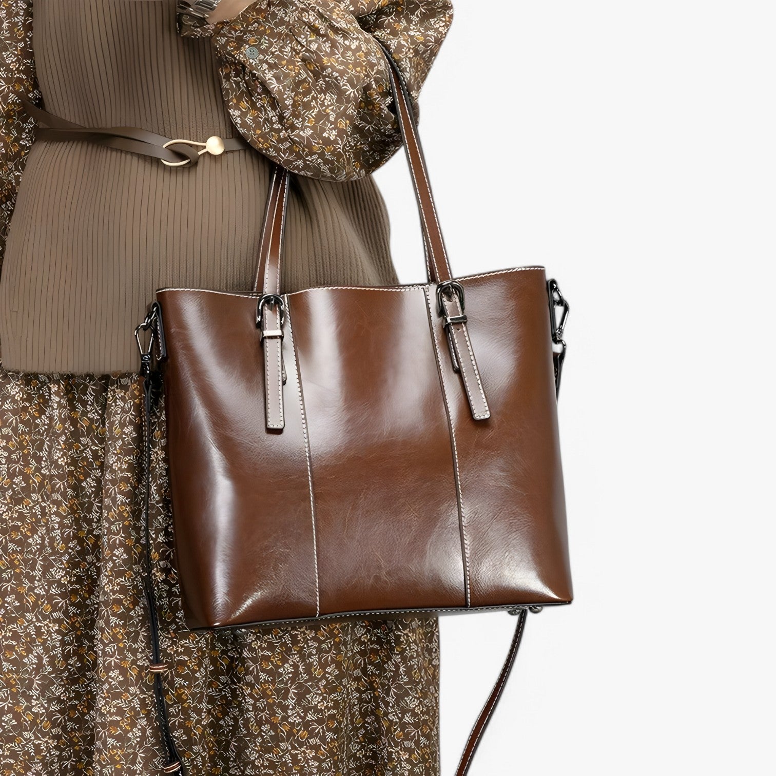 Borsa in pelle - Spaziosa, comoda e per il lavoro Donna - - Bags borsa borsa pelle comoda donna handbags lavoro pelle spaziosa women bags - Concept Palermo