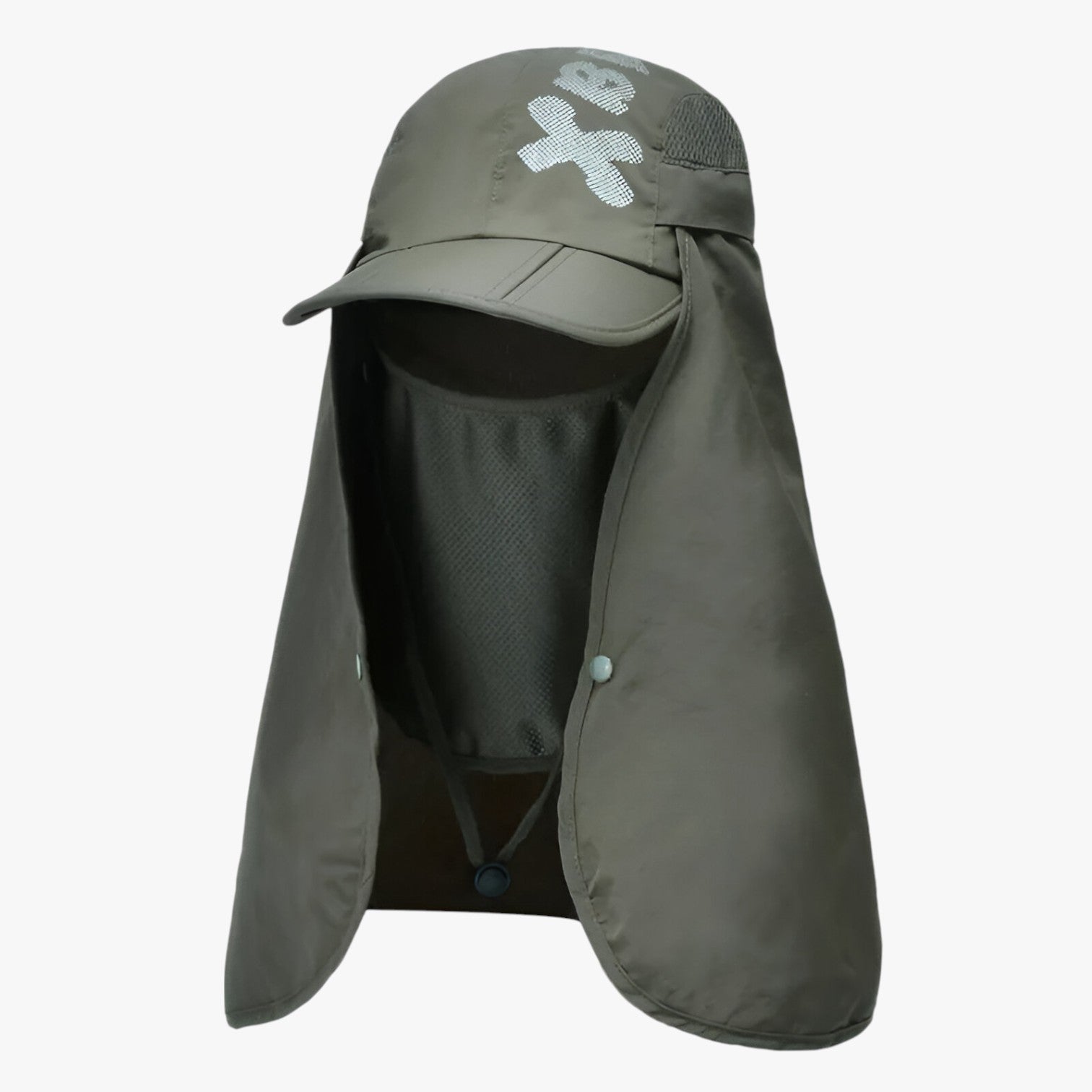 Cappello Estivo Uomo Pieghevole Impermeabile UV – Asciugatura Rapida, Protezione Solare - Verde militare - asciugatura cappello cappello estivo caps estivo impermeabile men's hat mens accessory pieghevole protettivo - Concept Palermo
