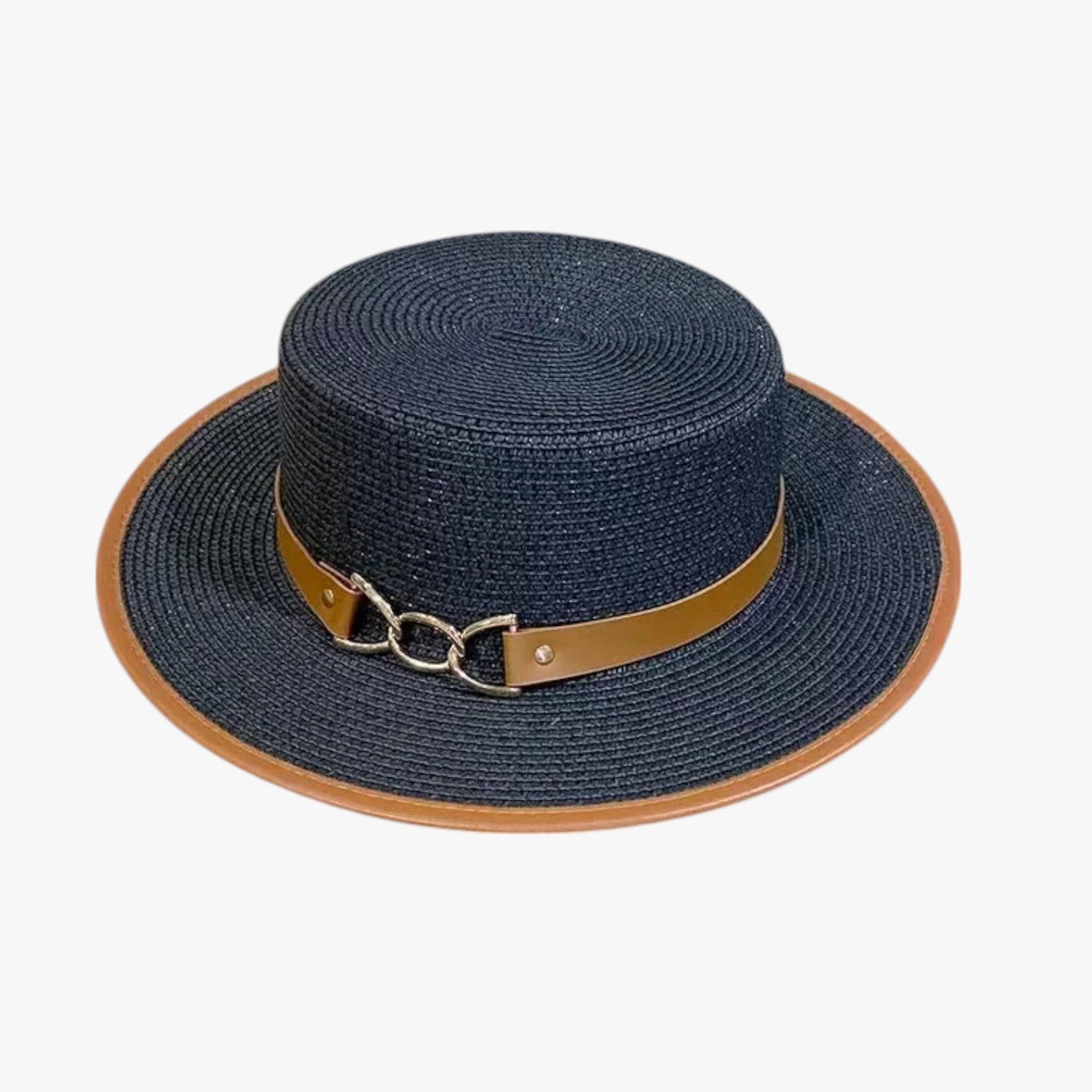 Cappello Estivo di Paglia con Fiocco Donna - blu M 56-58cm - cappello cappello estivo donna estivo fiocco hat Hat for girls paglia summer hat sun hat Sun Hats women hat women's hat - Concept Palermo