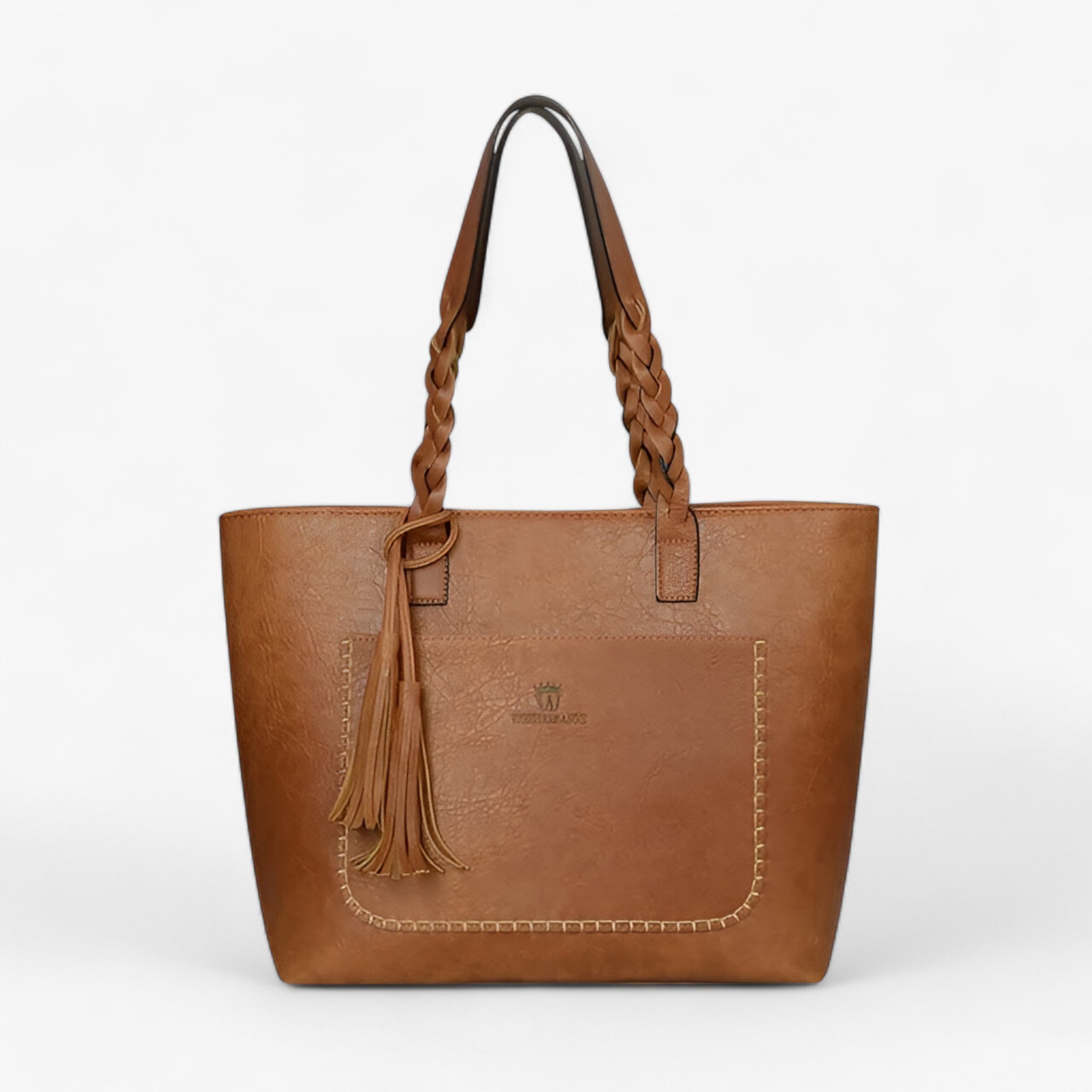 Borsa in pelle con nappina Donna - Cachi - accessoires bags borsa borsa pelle donna nappina pelle tassen - Concept Palermo