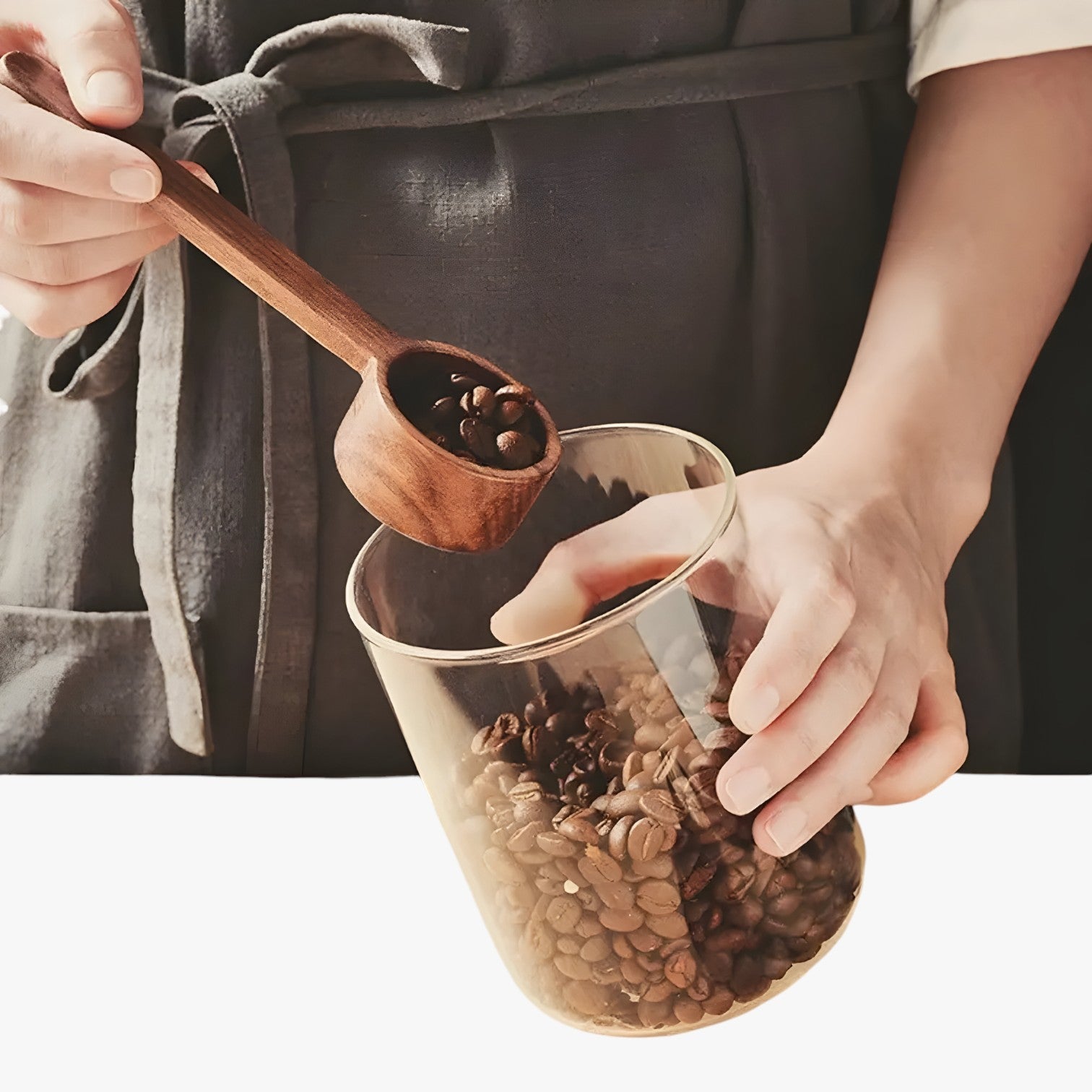 Cucchiaio di legno - Set di cucchiai dosatori per cucina Uomo - - cucchiai cucchiaio cucchiaio legno cucina dosatori Kitchen kitchen & dining kitchen accessory kitchen tools legno uomo - Concept Palermo