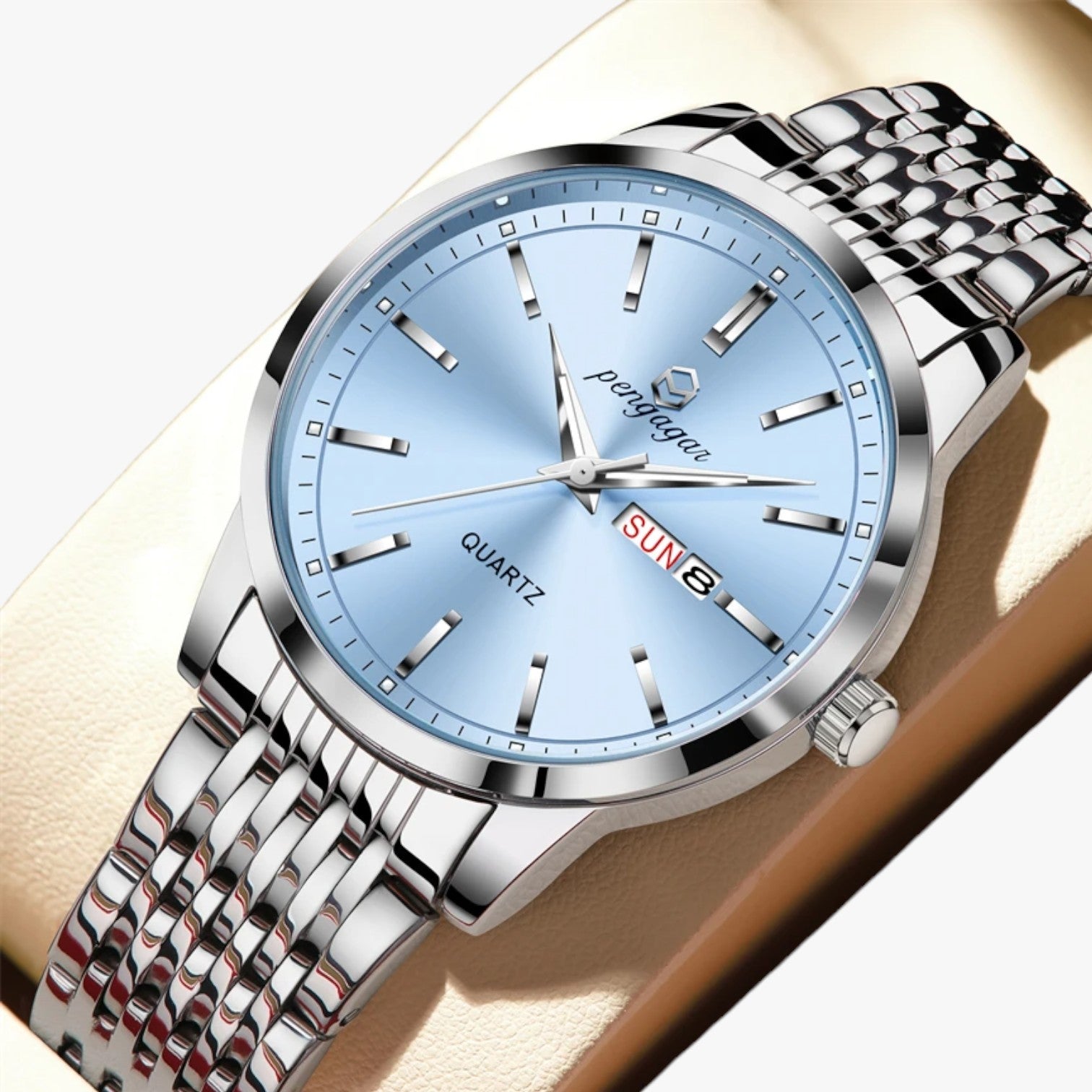 Orologio maschile e impermeabile Acciaio - - acciaio impermeabile maschile orologio orologio maschile watch watches - Concept Palermo