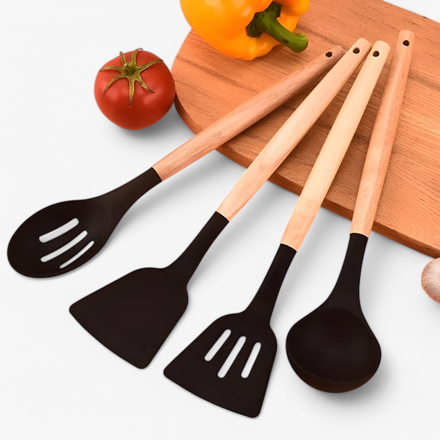 Set di accessori da cucina in silicone – resistente al calore, antiaderente e durevole Uomo - - accessori accessori cucina antiaderente calore cucina Kitchen kitchen & dining kitchen accessory kitchen tools resistente silicone - Concept Palermo