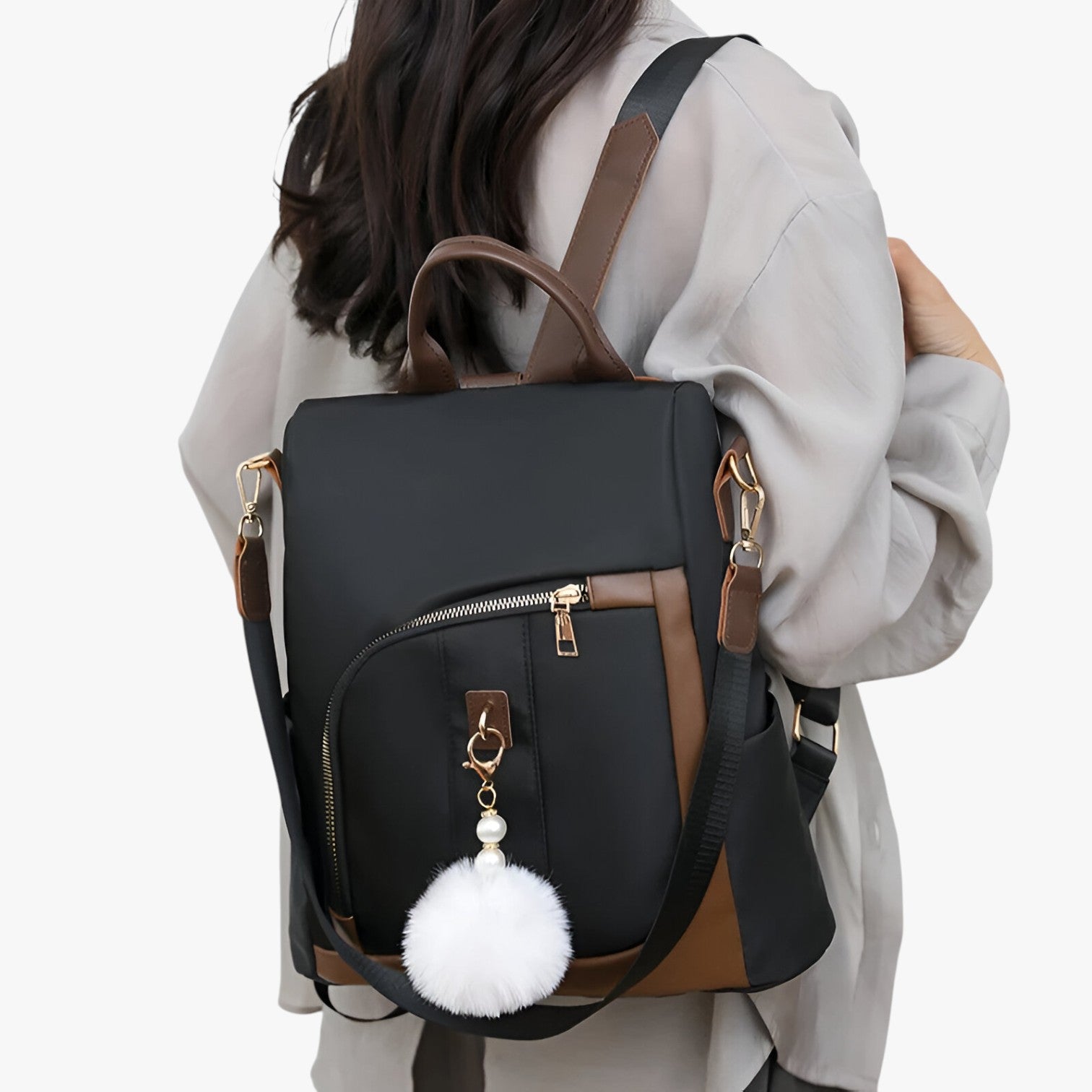 Zaino in nylon leggero con grande capacità Uomo - - Bags capacità handbags leggero nylon uomo women bags Women's handbags zaino zaino nylon - Concept Palermo